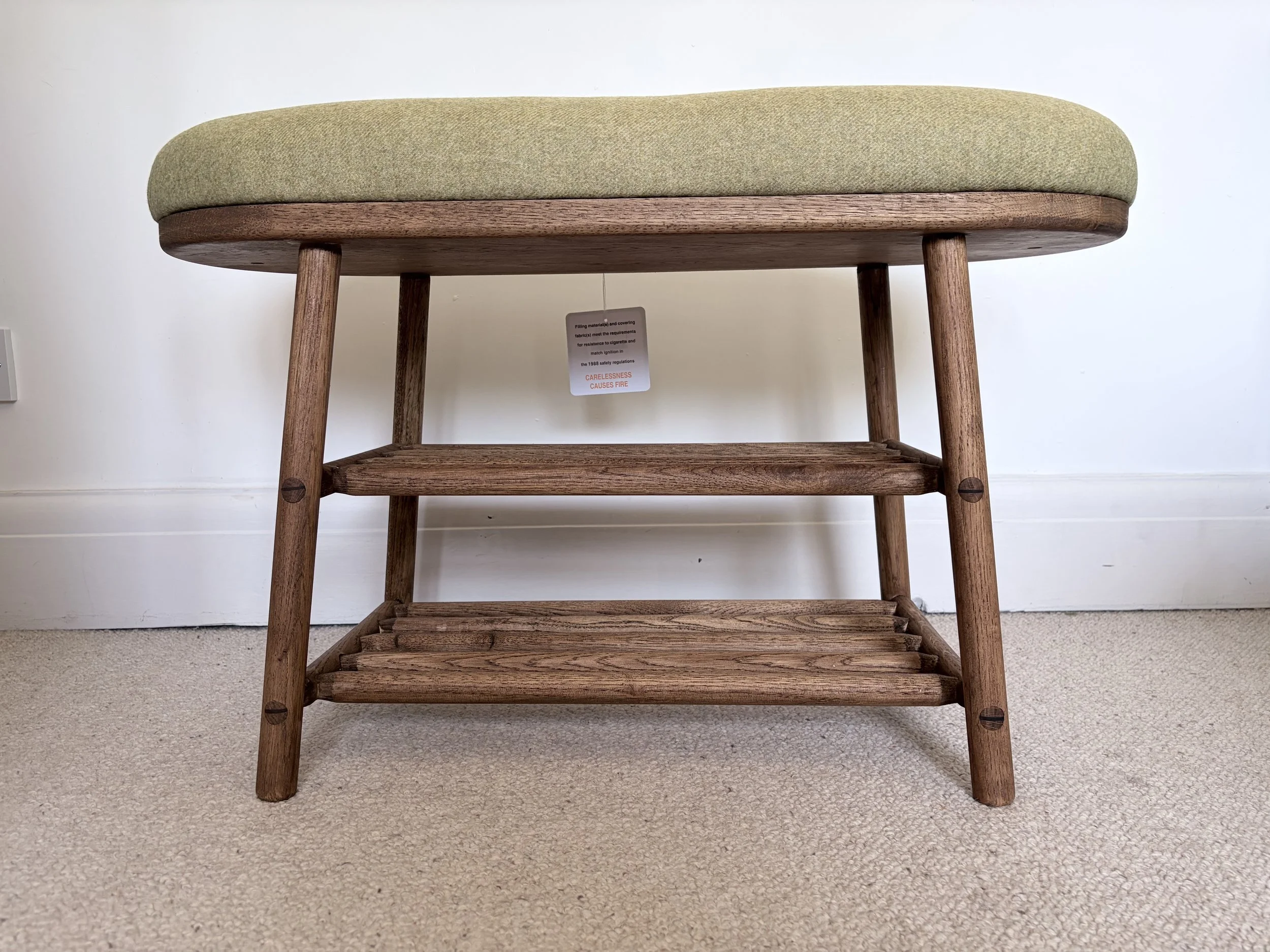 hallway bench seat with storage