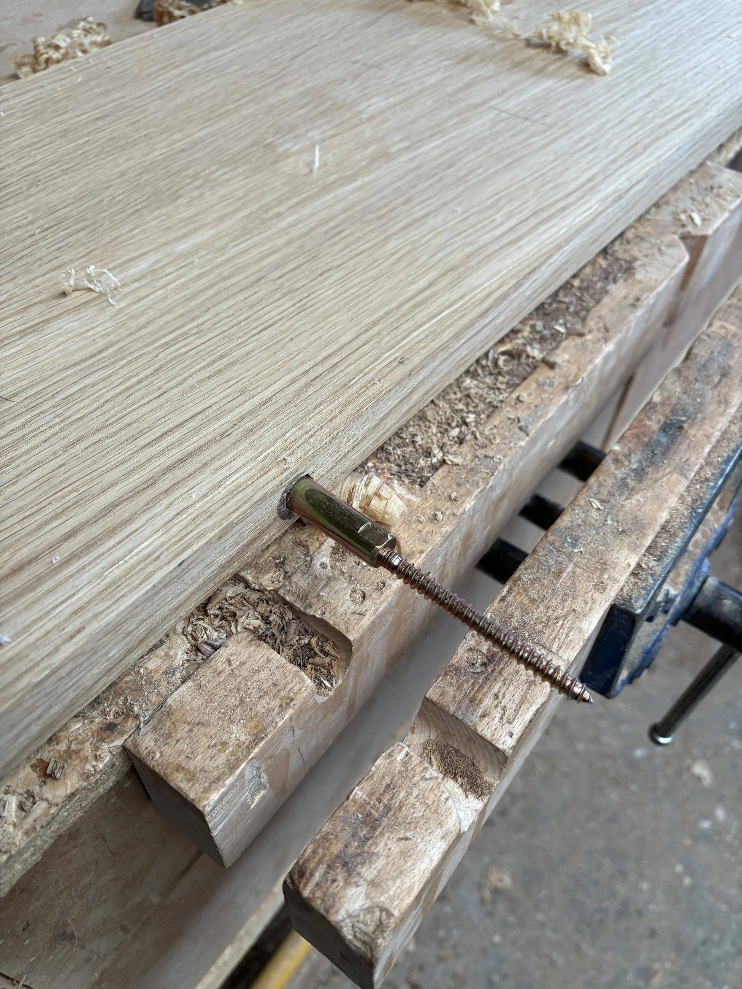 Solid Oak Floating shelves