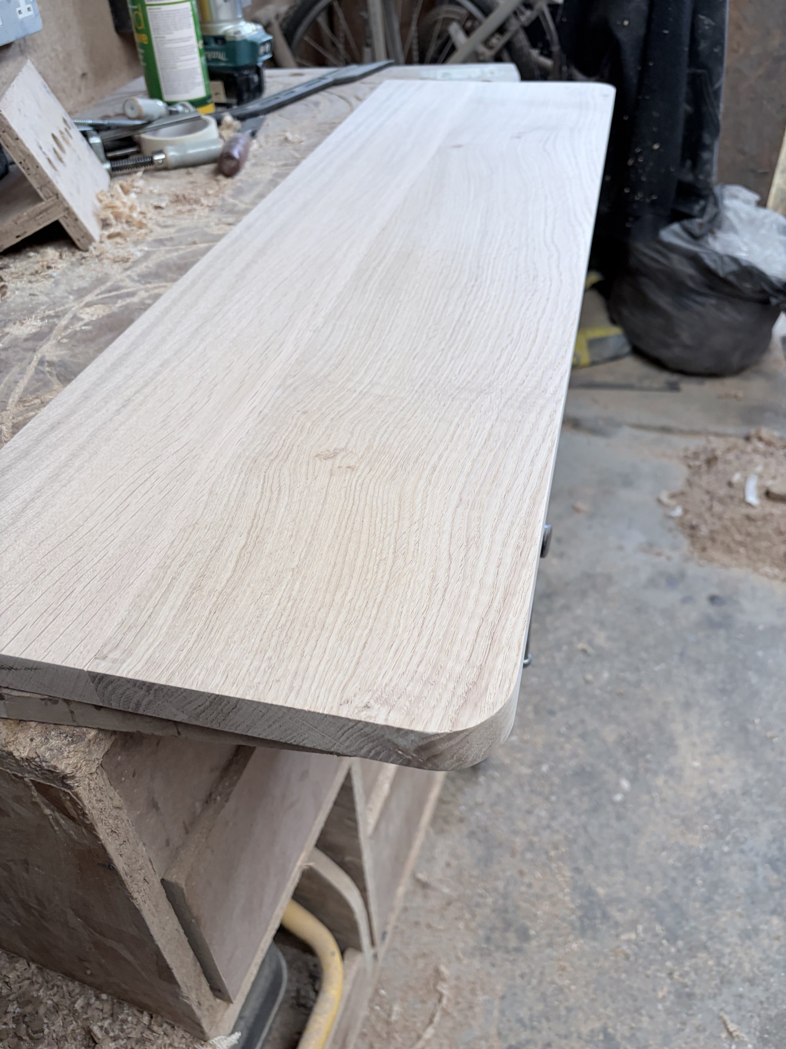 Oak shelf