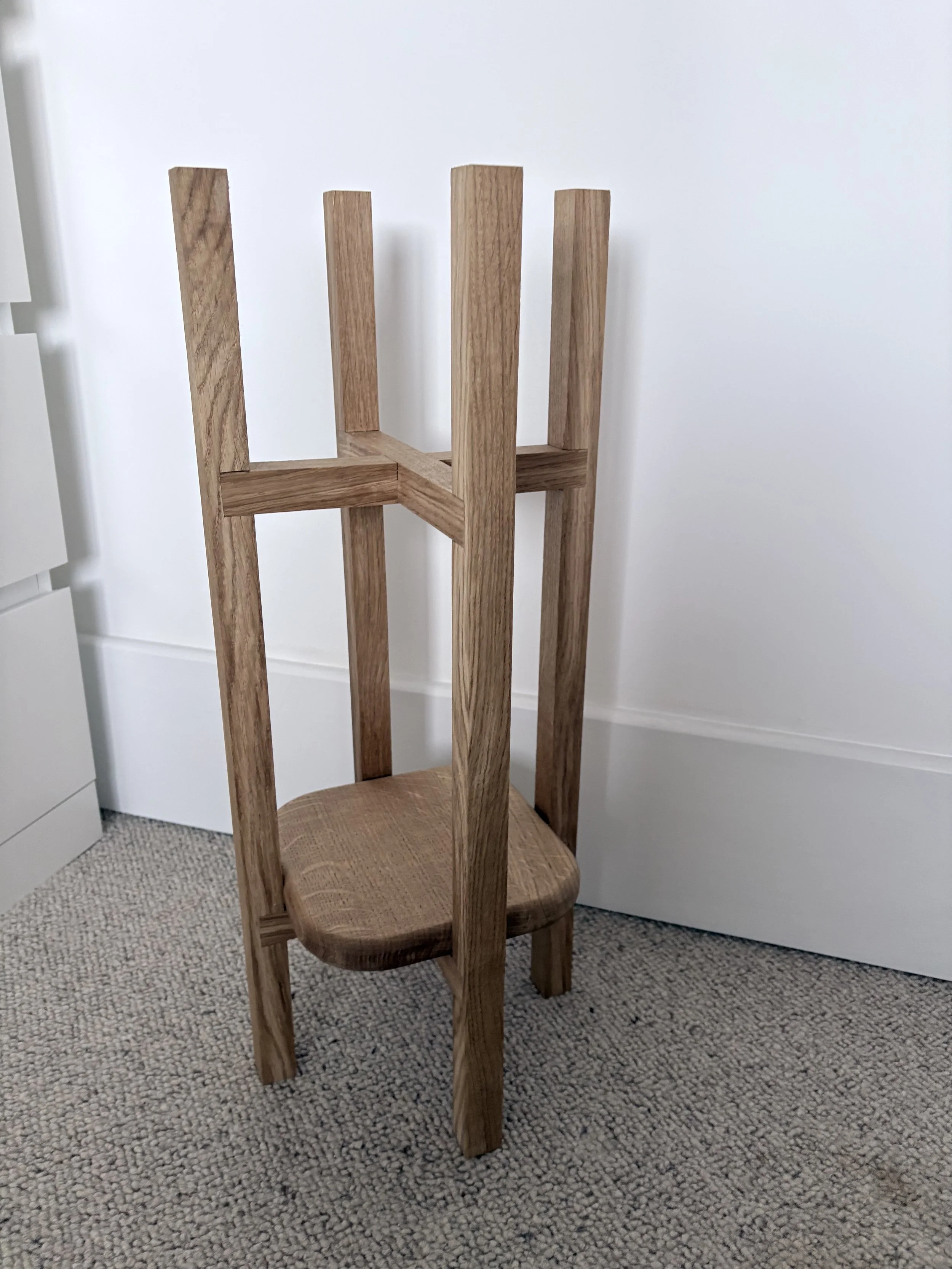 large flower pot stand indoor