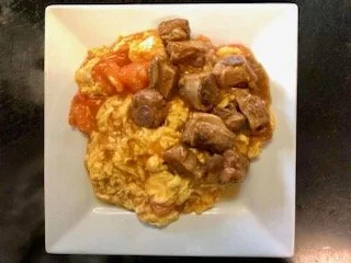 tomato egg with spare rib