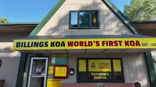 Billings KOA Holiday Review: Camping Where KOA Began (the First KOA Ever)