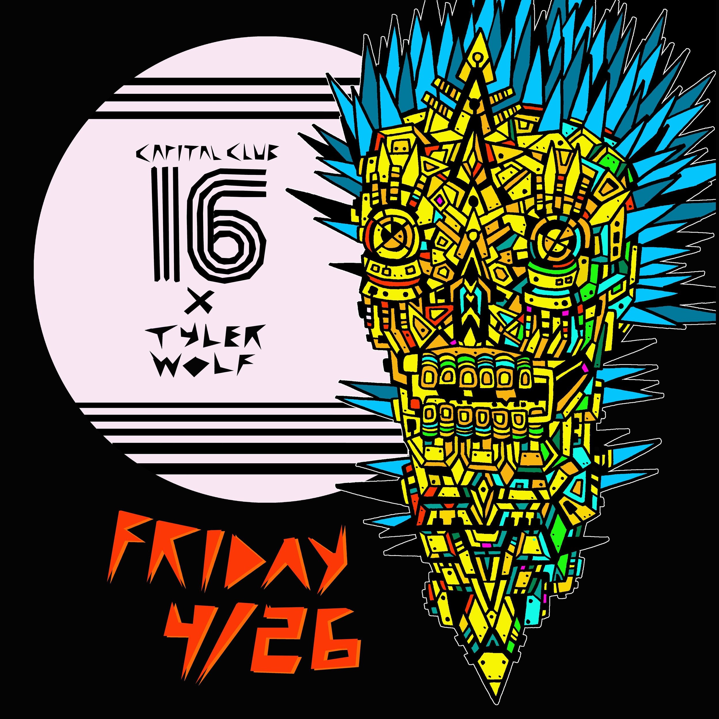 This Friday is our Final Friday Throwback with brother @wolfnite 
An evening of classic CC16 dishes, Hofbrau on tap, great tunes and definitely great art. A nod to those First Friday nights when our block caught lightening in the bottle and the energ