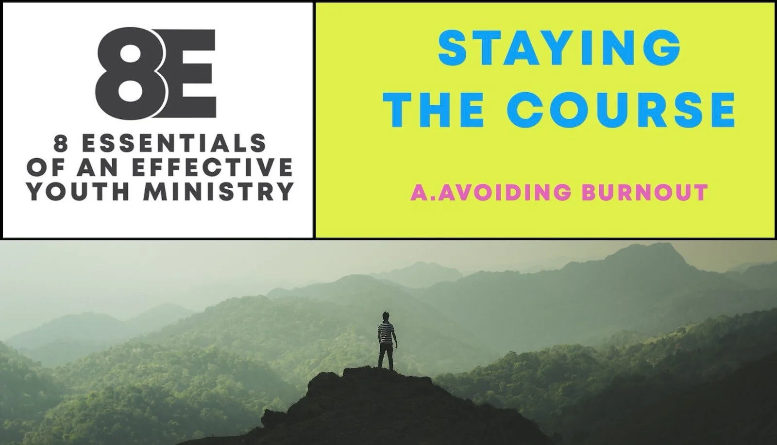 ESSENTIAL #4: Tips for Staying the Course