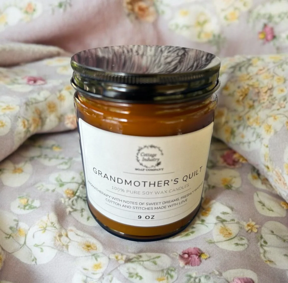 Grandmother’s Quilt Soy Wax Candle