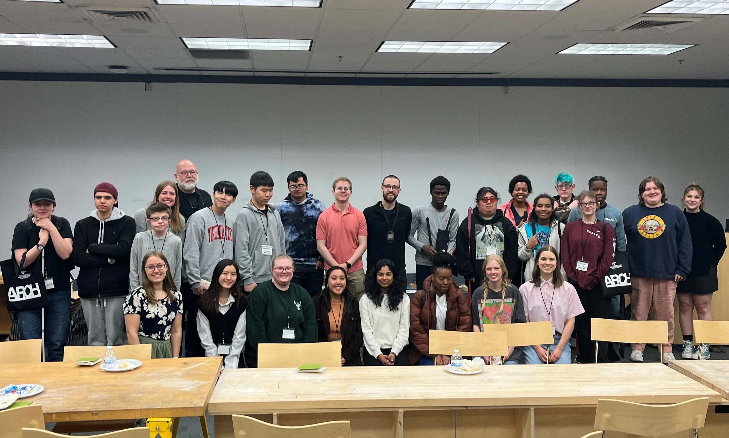 Blind Design Workshop 2023. ID: Full group photo.