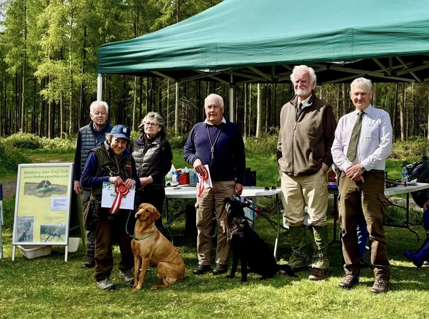 19th April 2026 Novice &amp; Open Retriever Test  Faccombe, Hampshire