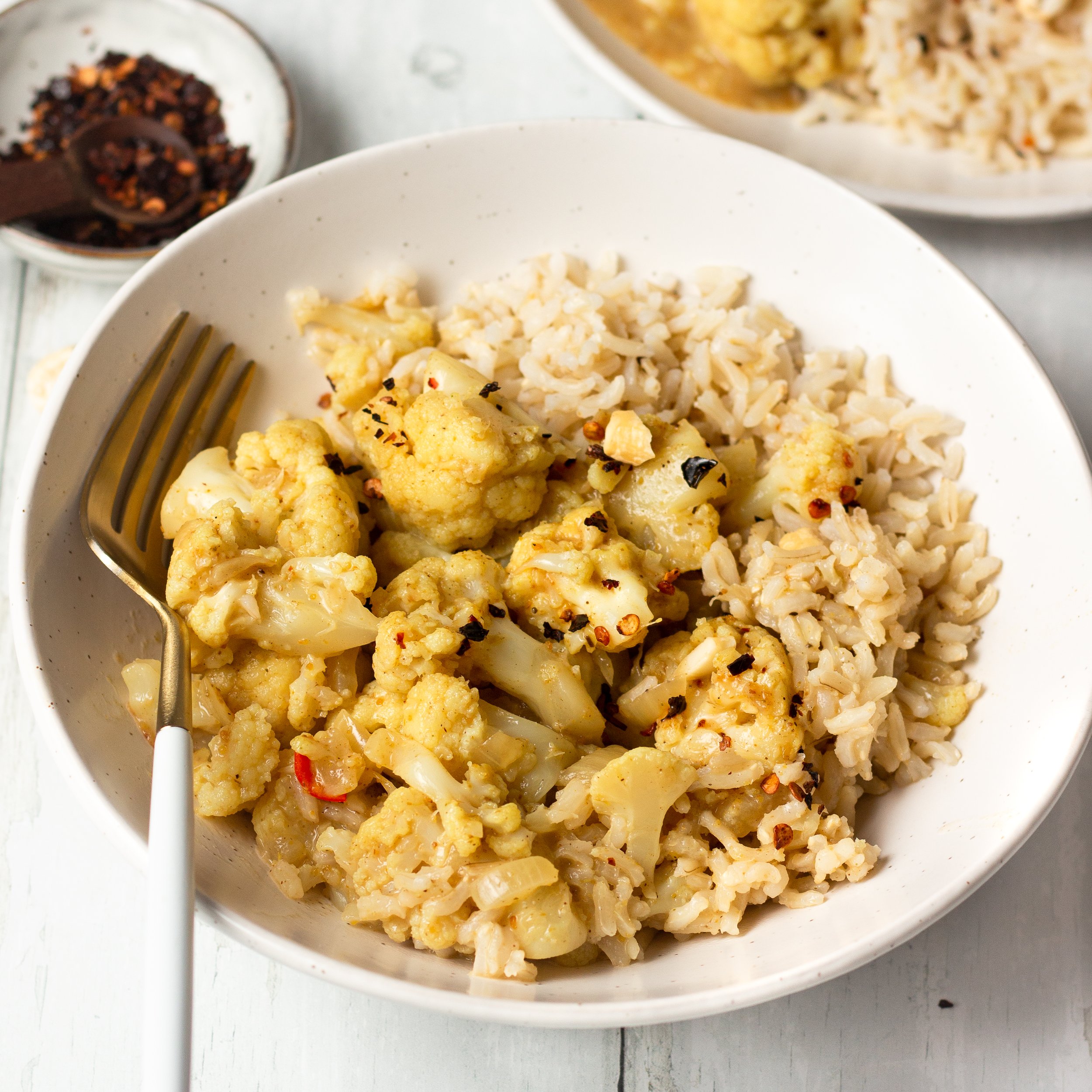 Cauliflower Curry Recipe for LiveKindly