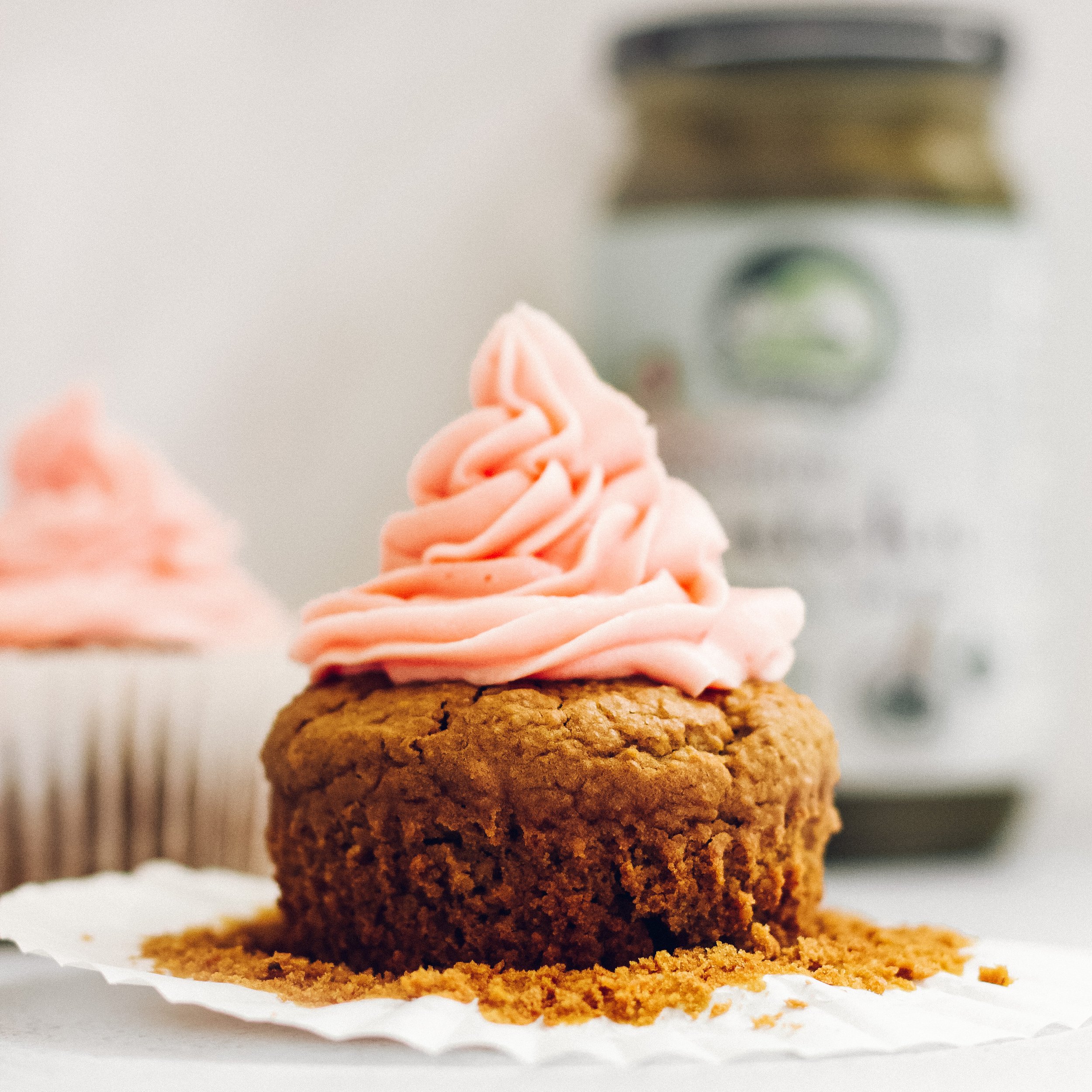 Natures Charm Matcha Cupcakes