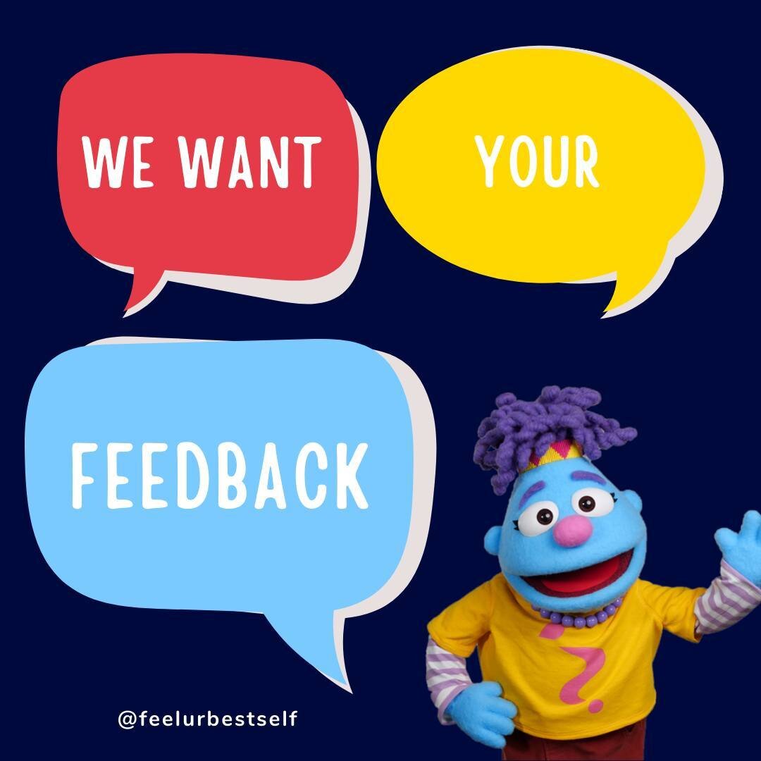 Are you using FYBS in a school, community-based setting, or at home? We've got a form on our website where you can share your thoughts and feedback - and we'd love to hear from you! Let us know what you think at feelyourbestself.org/connect

#feelyou