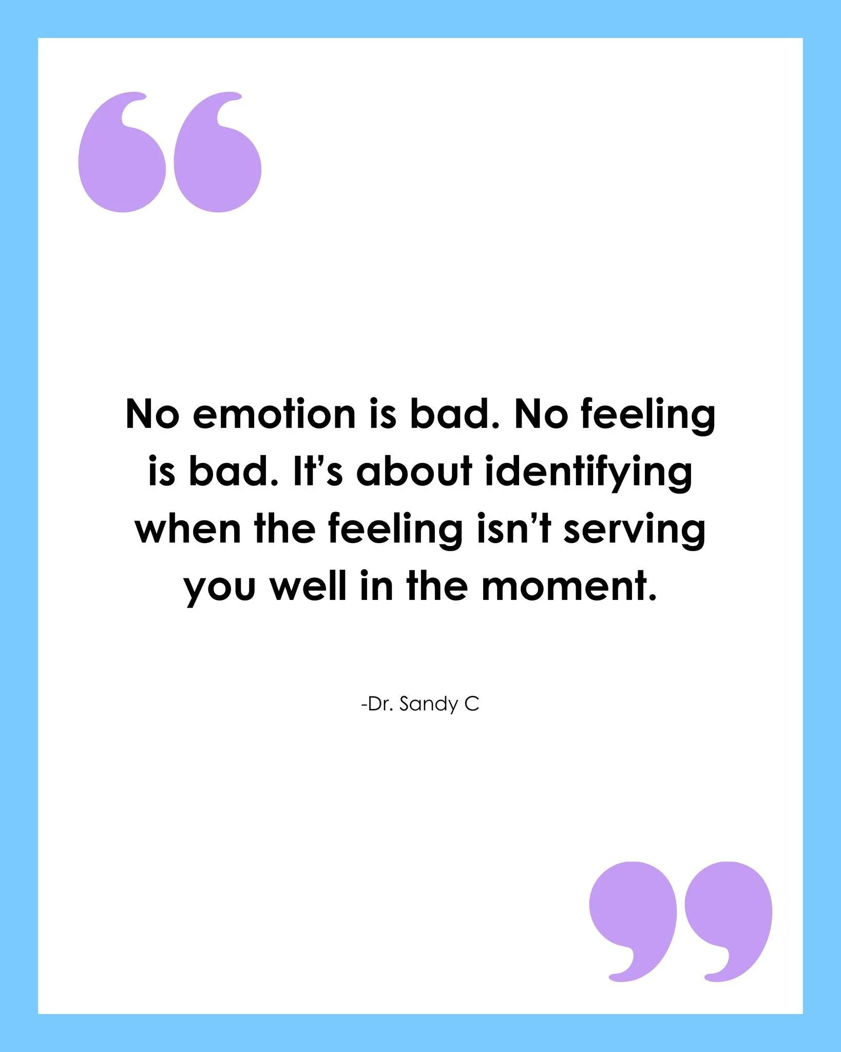 No feeling is bad &mdash; but some need a little support. ✨

What helps you when a feeling isn&rsquo;t serving you in the moment?