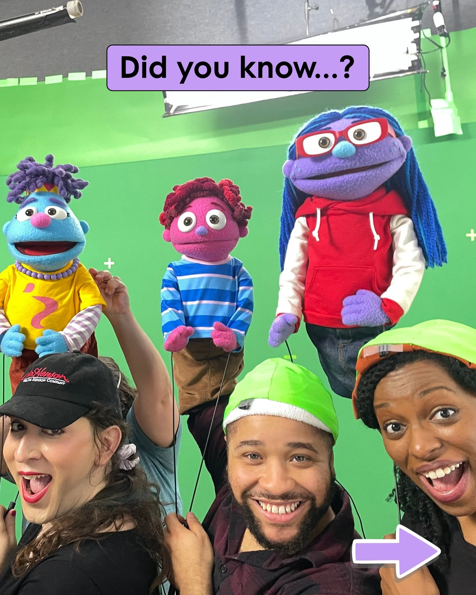 Did you know&hellip;? 👀

The original puppeteers from our strategy videos are the voices behind CJ, Nico, and Mena in our animated shorts! 🎭➡️🎬

Huge shout out to @stophscheer_transpuppeteer @jimmi.collins @cedwanhooks 

#puppeteers #feelyourbests