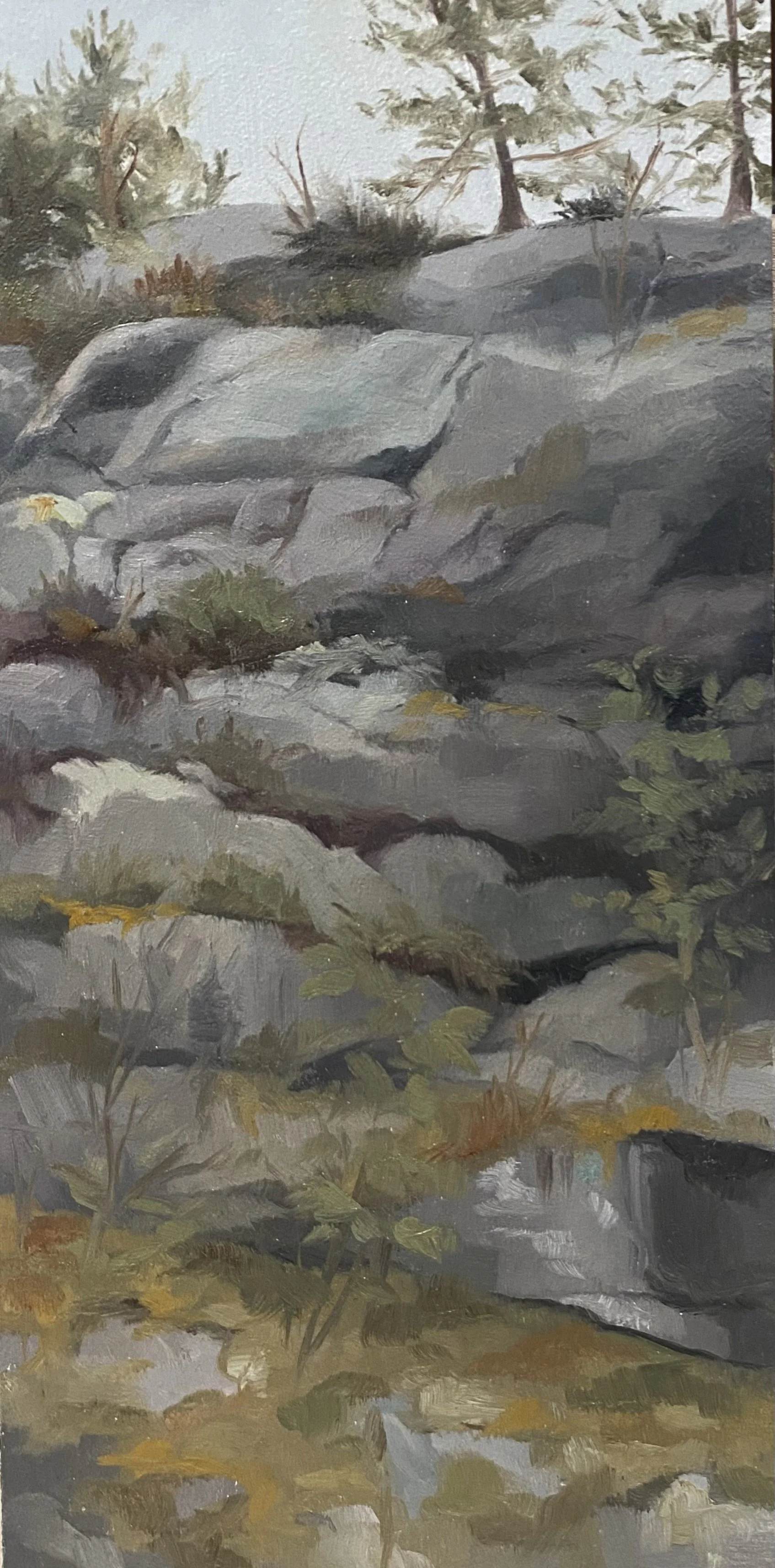 Rocks from Strömstad I, framed approx. 25x15cm $200