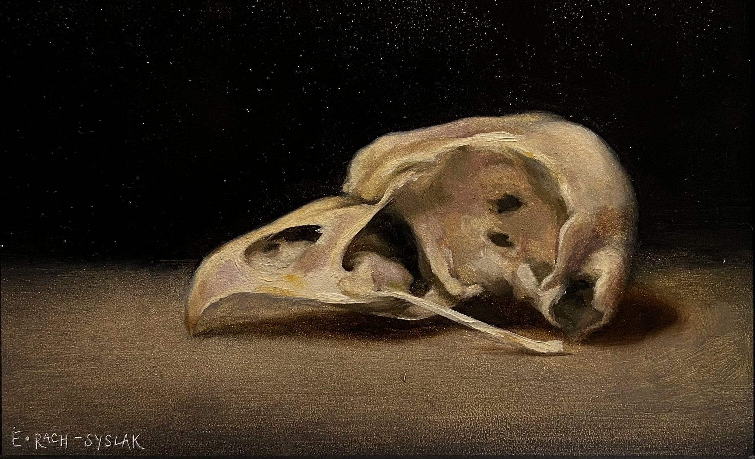 Just the Other Day, framed 23x17cm, 🔴