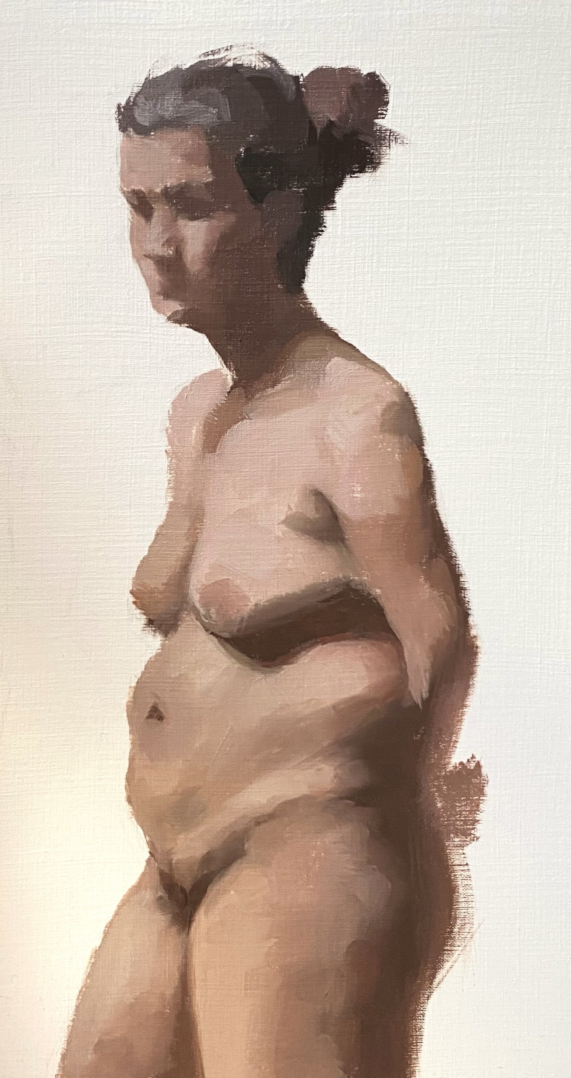 Figure study, 28x21.5cm, $40 