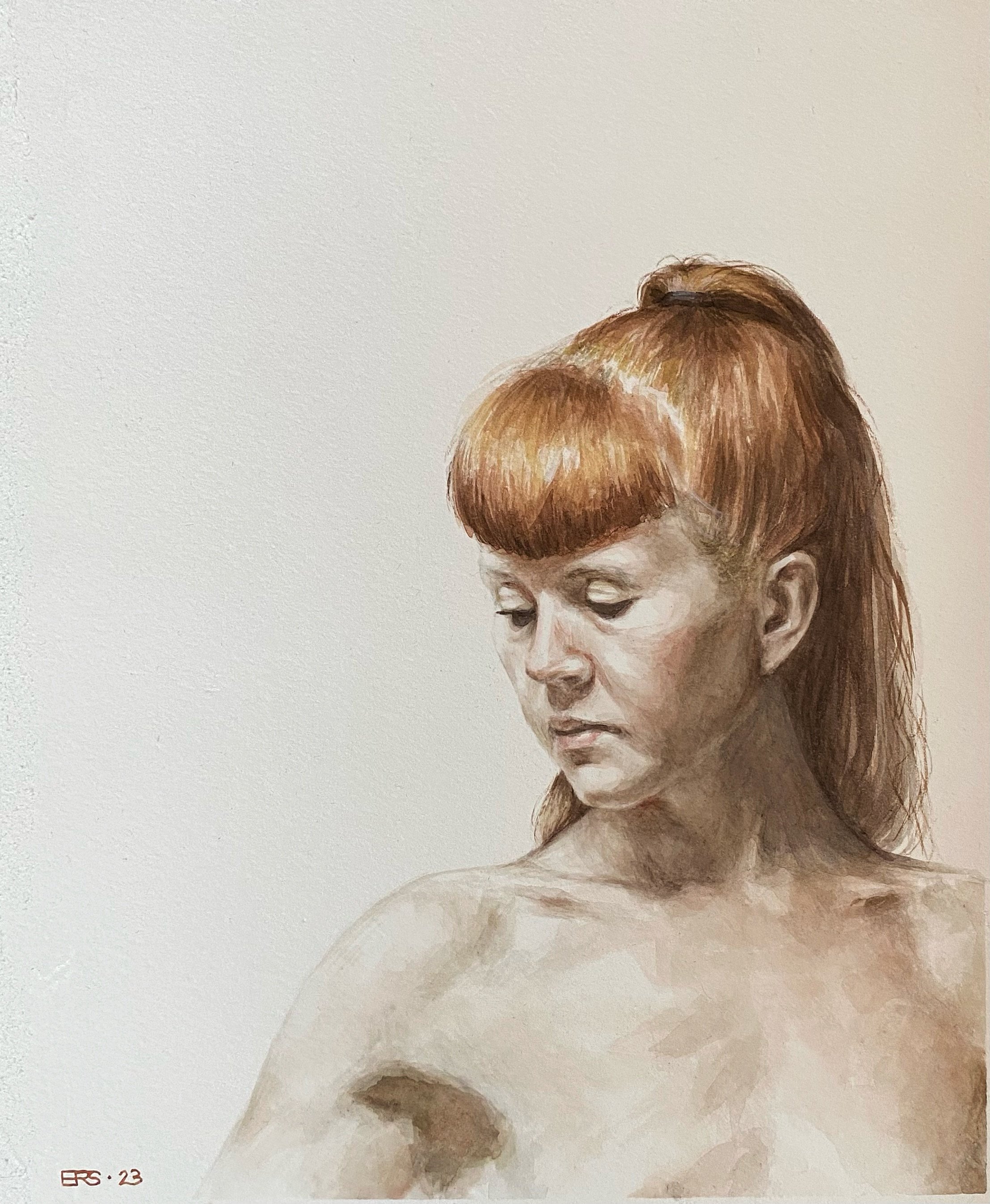 Sanna, 28x24cm, $130