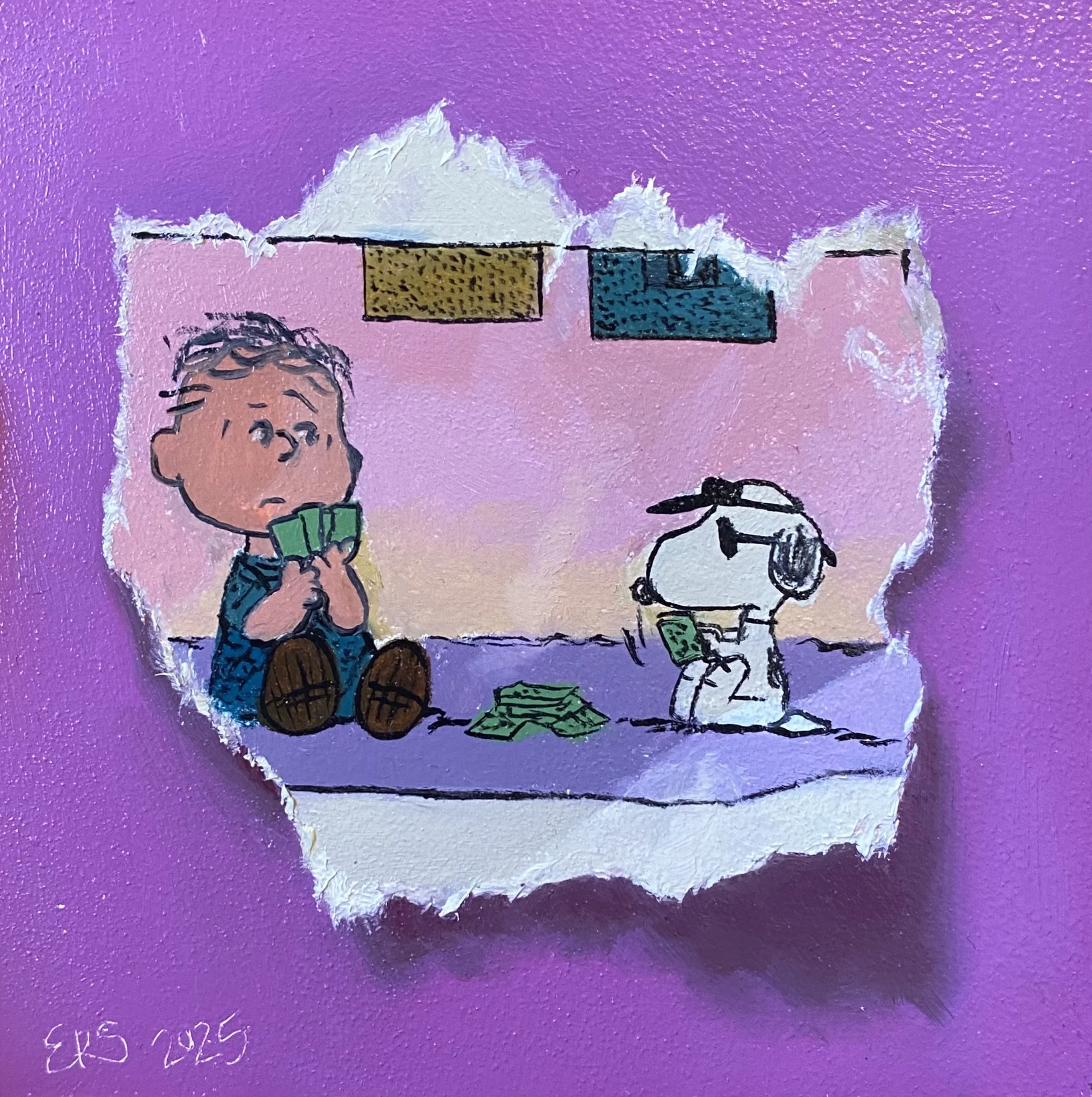 Snoops, 9x9cm, $80