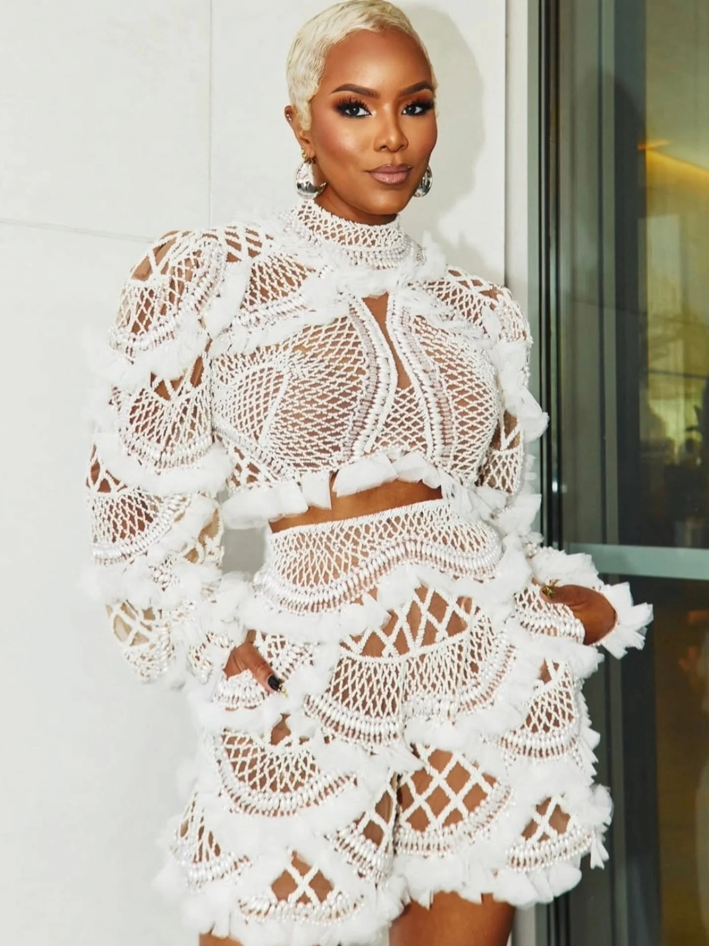 The beautiful @letoyaluckett in @eseazenabor #FW2026 2 piece beaded set right off the #NYFW runway💕💕 #EseAzenabor
STYLED BY @stylistjbolin