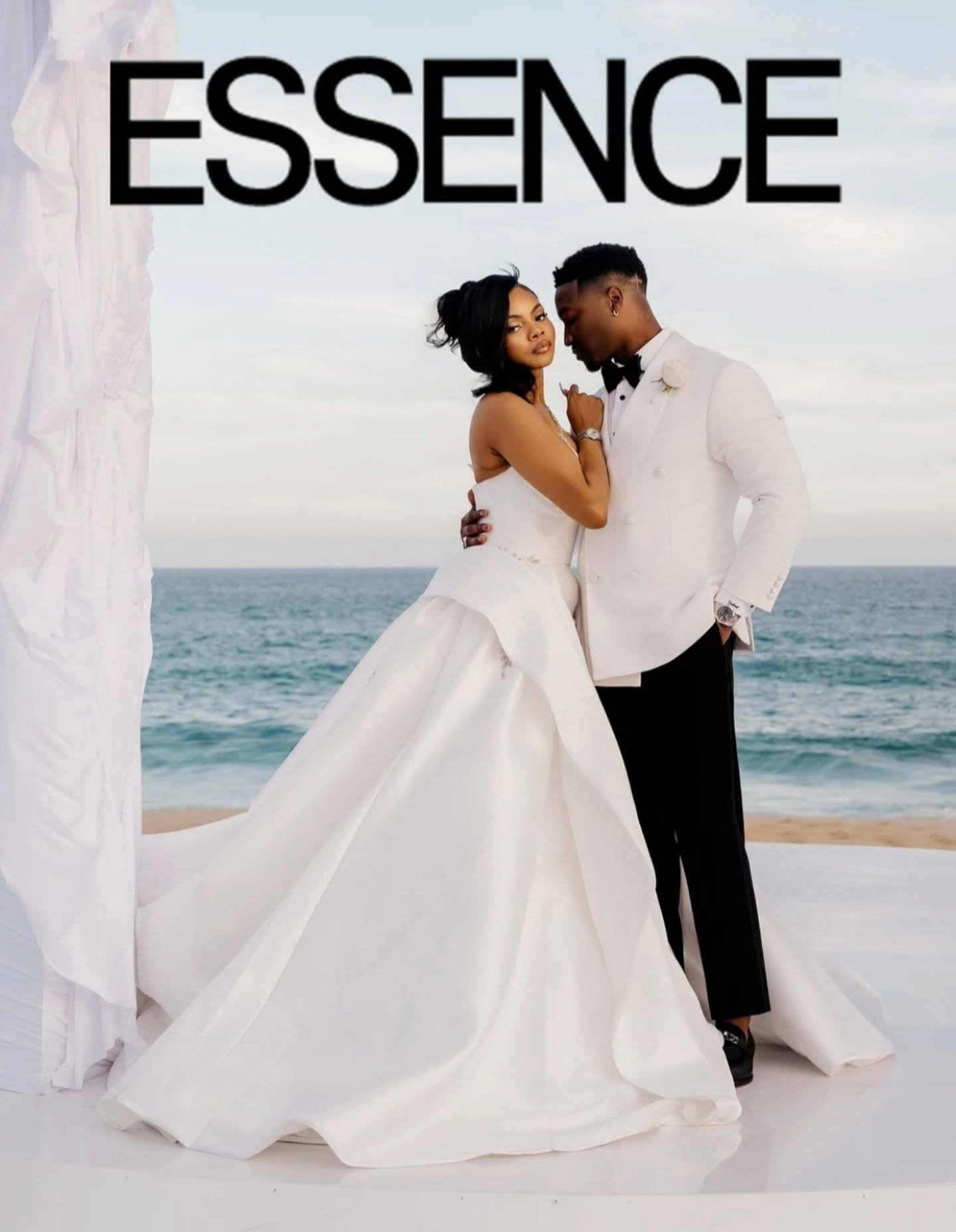 Our beautiful bride @arielchrislyn featured on @essence magazine💜💜 Congratulations again beautiful 💕 

Custom gown and veil: @eseazenabor 
Photography: @stanlophotography 

 #EseAzenaborBride #EseAzenabor #EseAzenaborCouture #ceremonygown #wedding