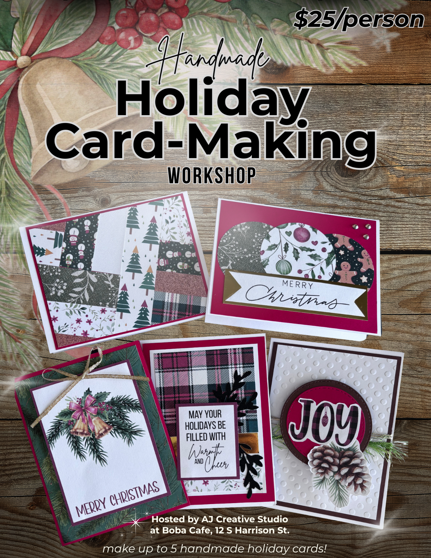 Holiday Card-Making Workshop (12-20-2025)