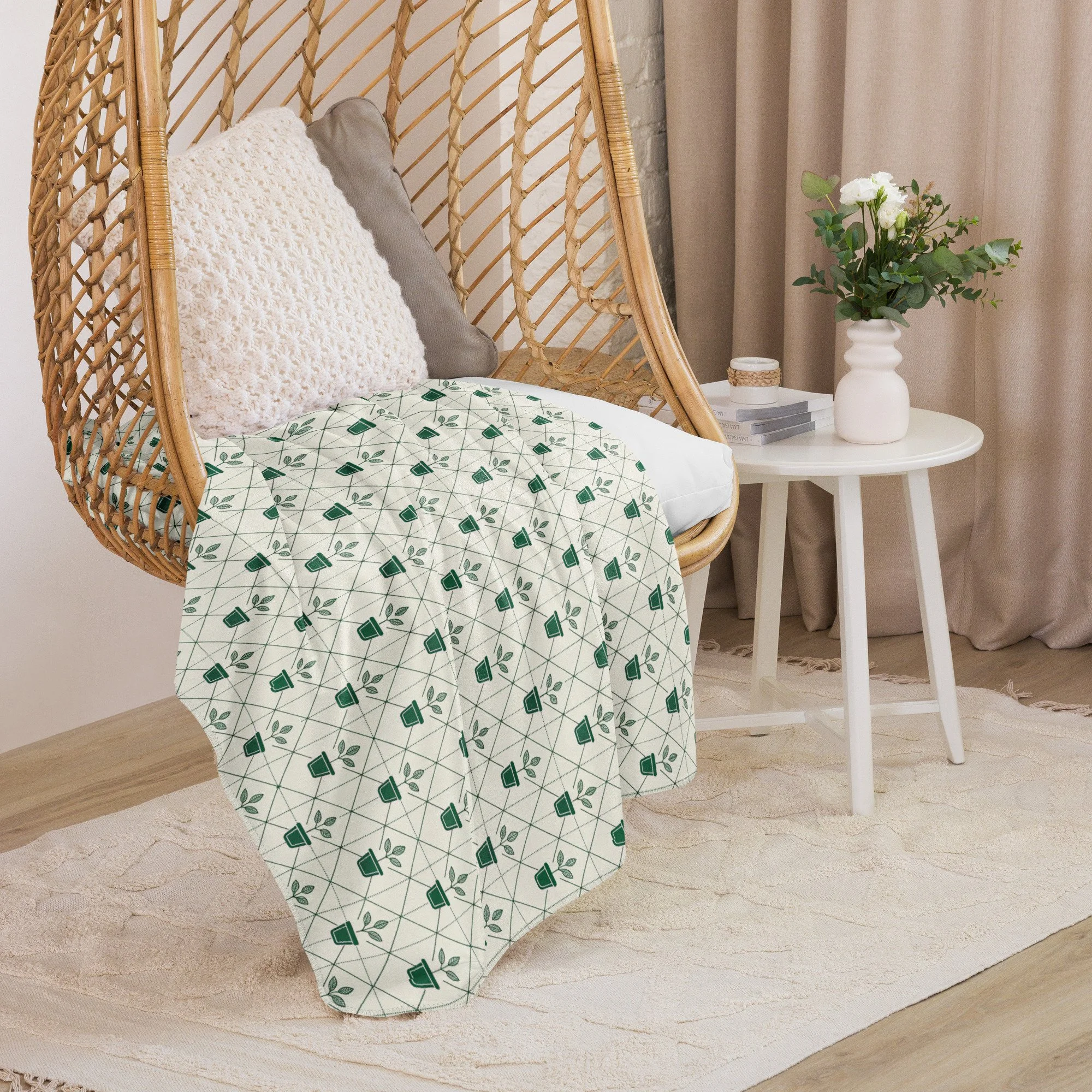 Plant Grid Sherpa blanket