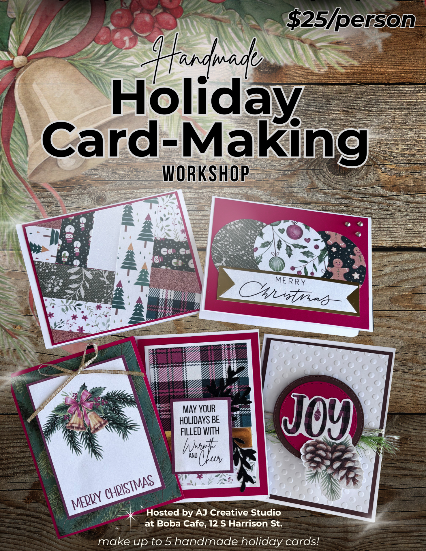 Holiday Handmade Card-Making Workshop