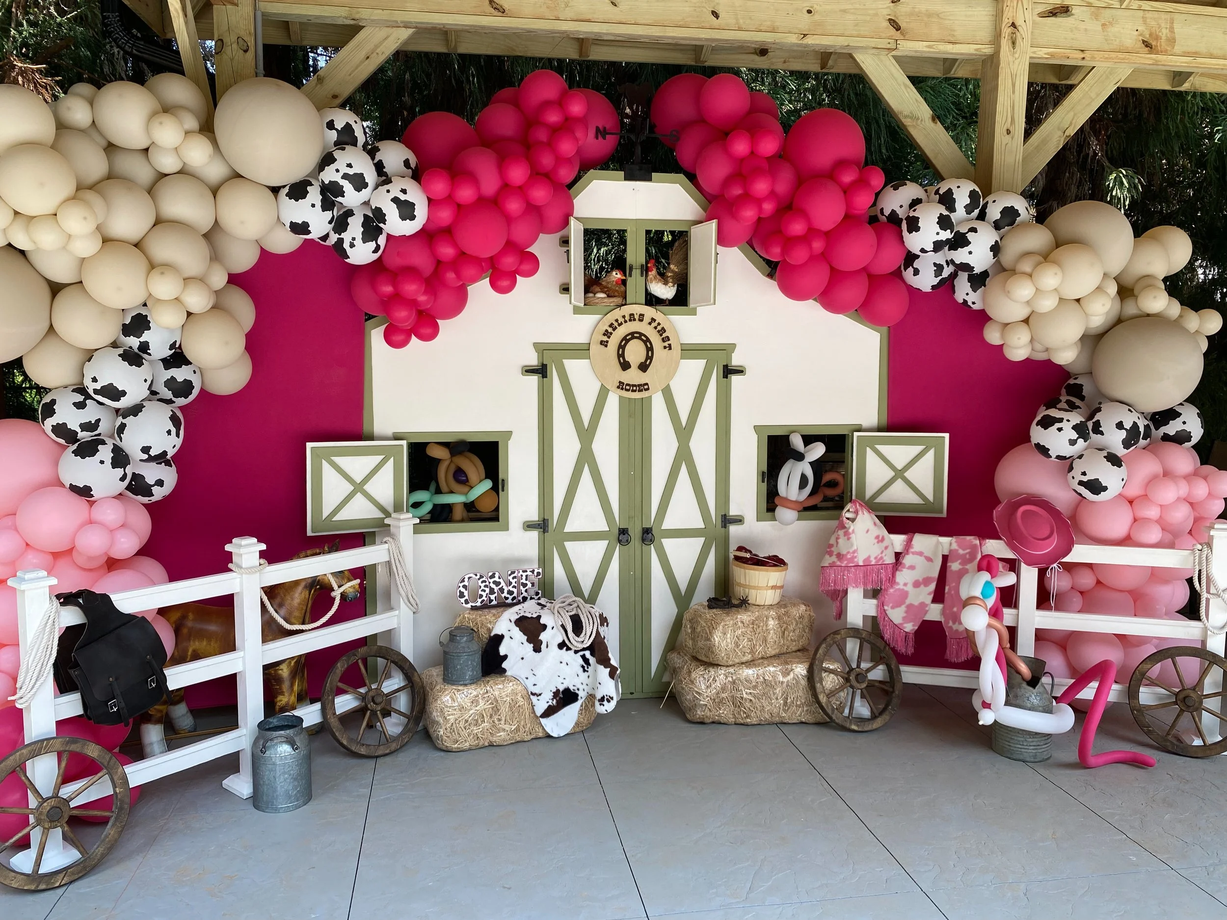 Barn/Rodeo Backdrop