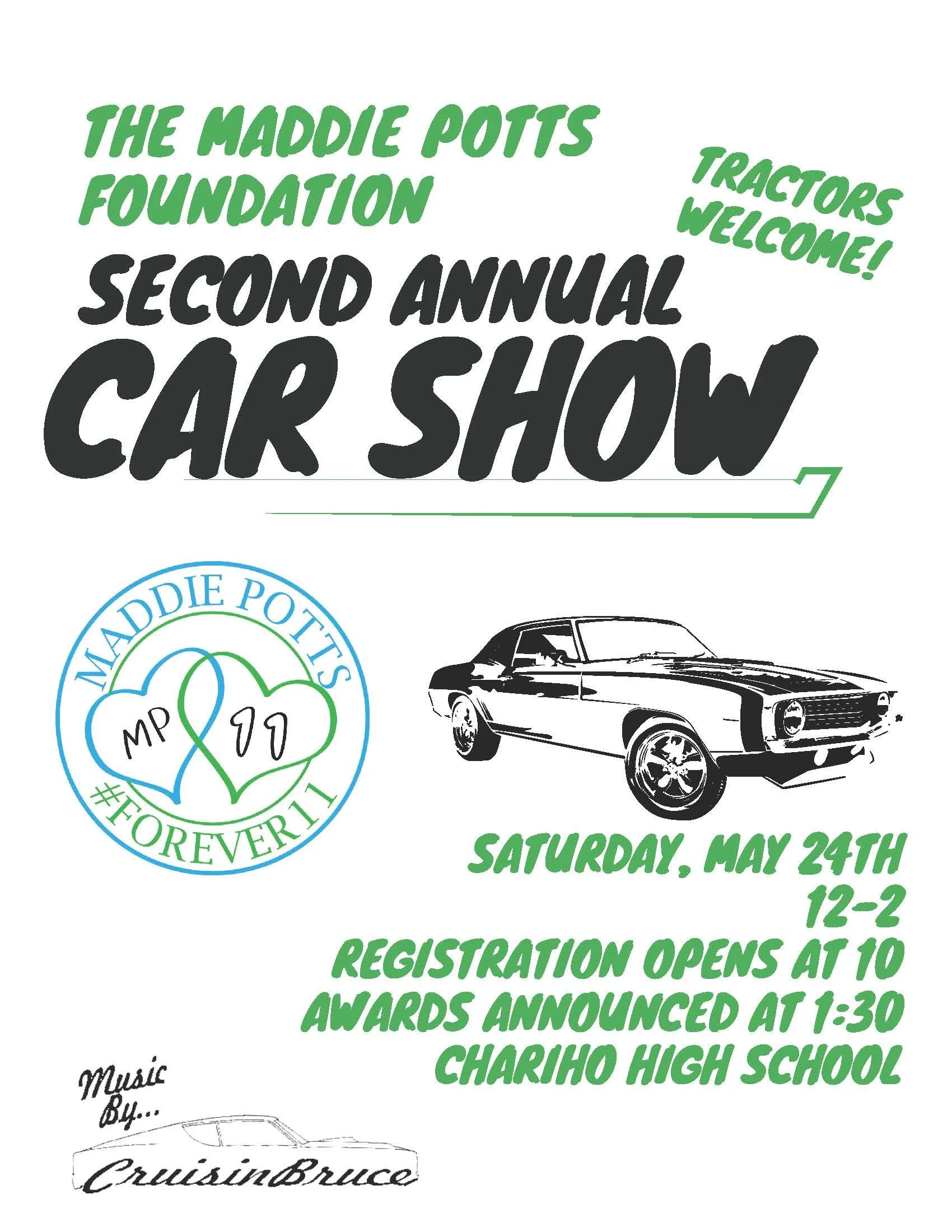 Maddie Potts Foundation Annual Car Show 2025
