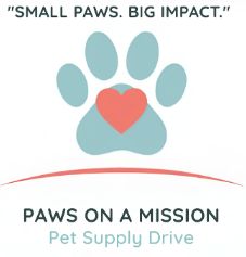 Paws On A Mission Pet Supply Drive