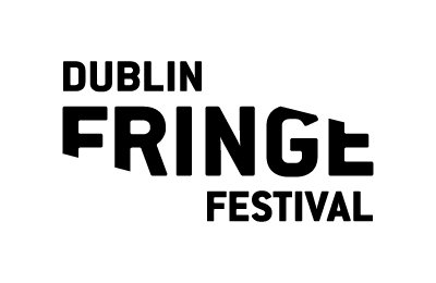 Logo for Dublin Fringe Festival with black text on a white background.
