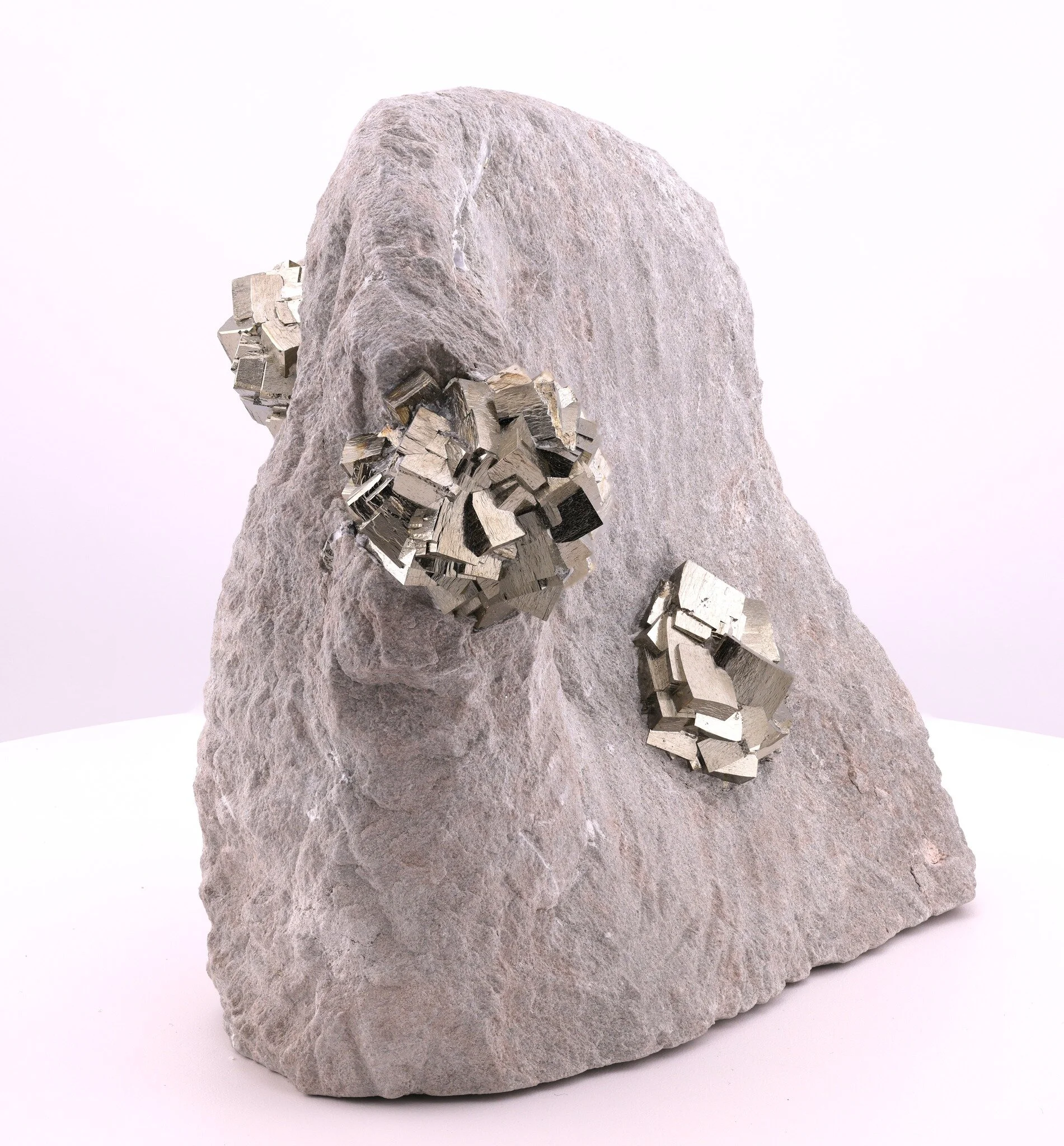 Pyrite in Matrix, Elena Vein
#ambasaguas #pyrite #pirita #espa&ntilde;a #larioja
#pyritecrystal #pyritecrystals #naturalcrystals #crystalporn 
#geology #minerals #mineralcolection #mineralspecimen 
#fineminerals #rocks #bocamina #crystal