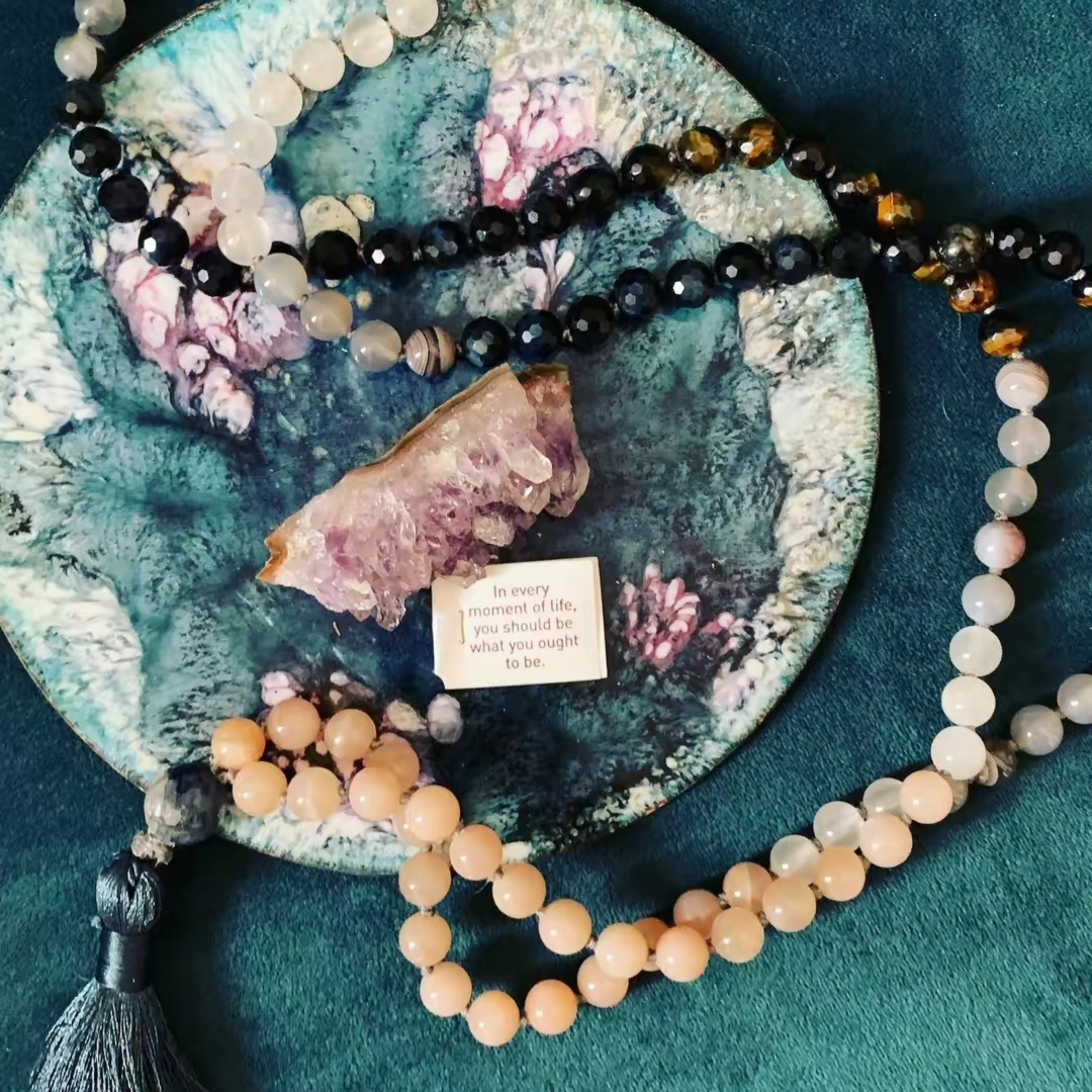Emerald Year Mala