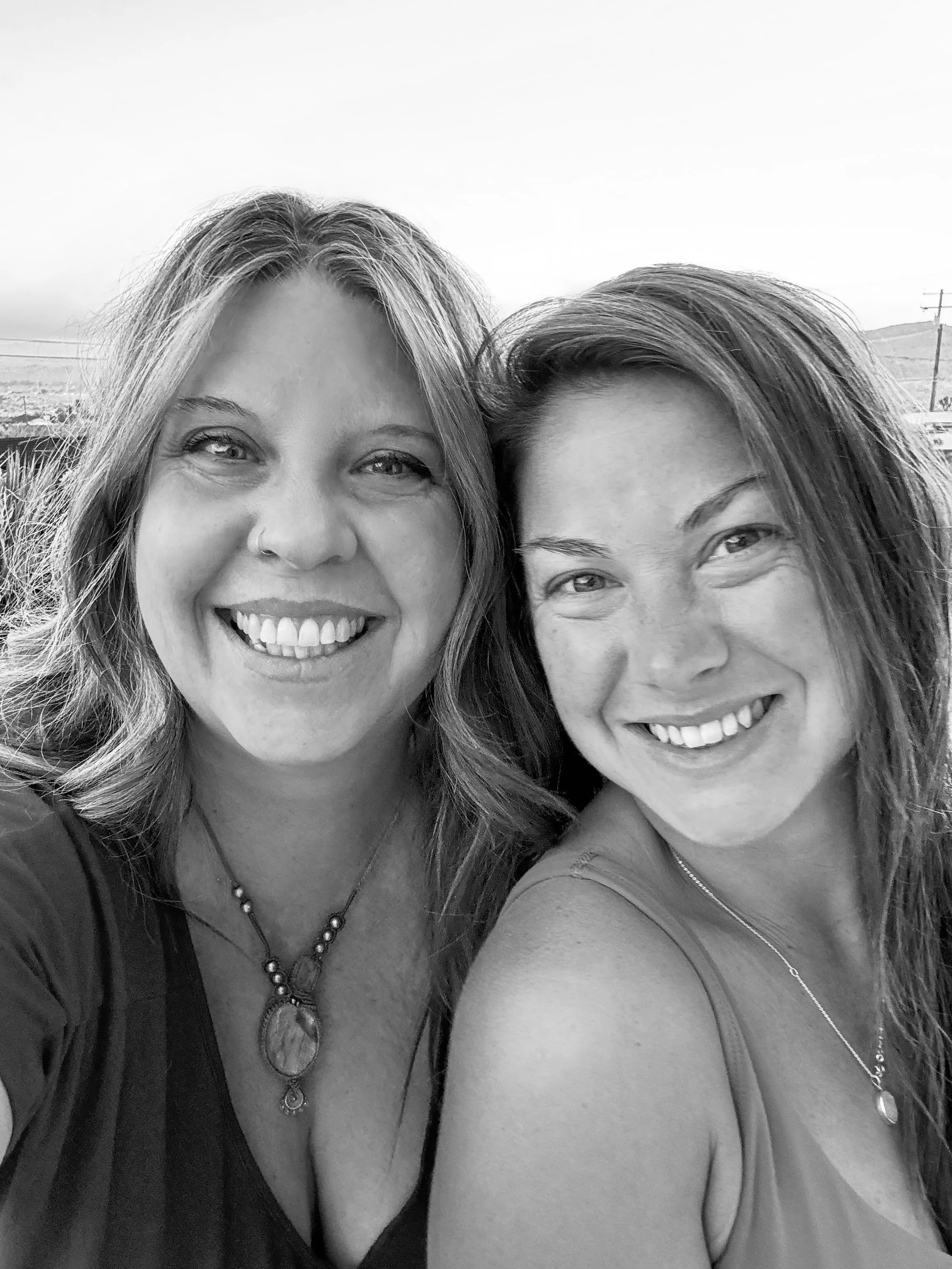 LInds and Amy BW.JPG