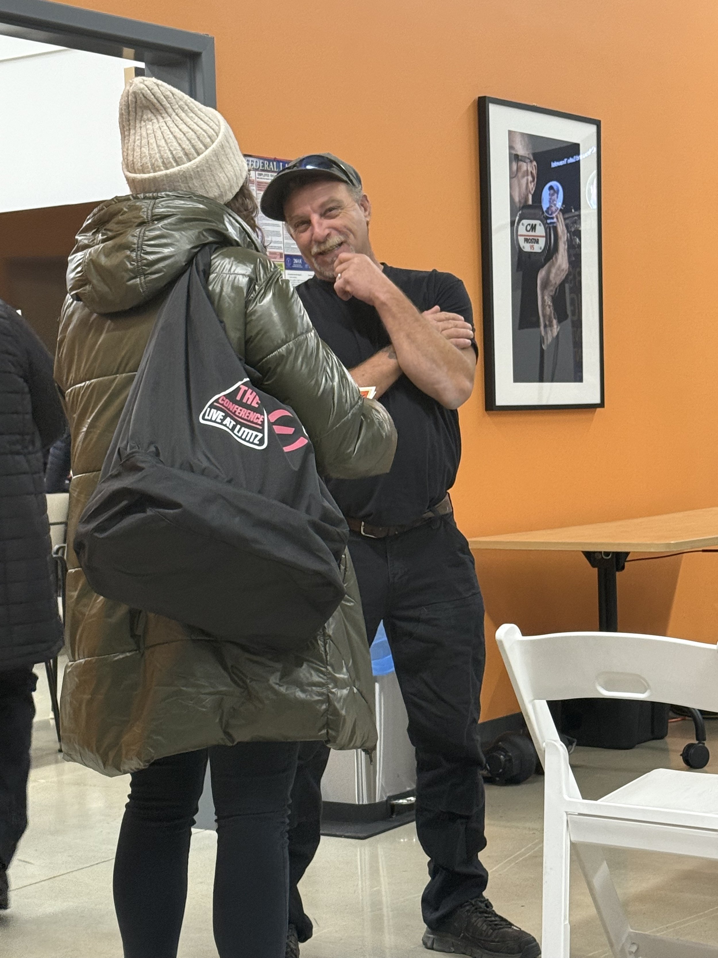 Tour Entertainment Transportation team meeting with live event and touring client to coordinate concert transportation and logistics