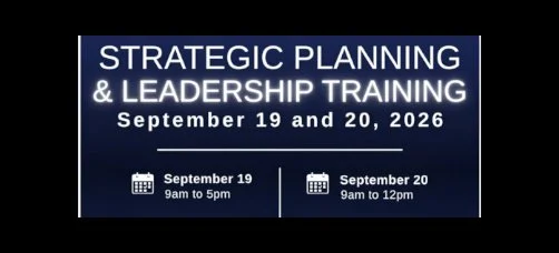 Strategic Planning & Leader Training