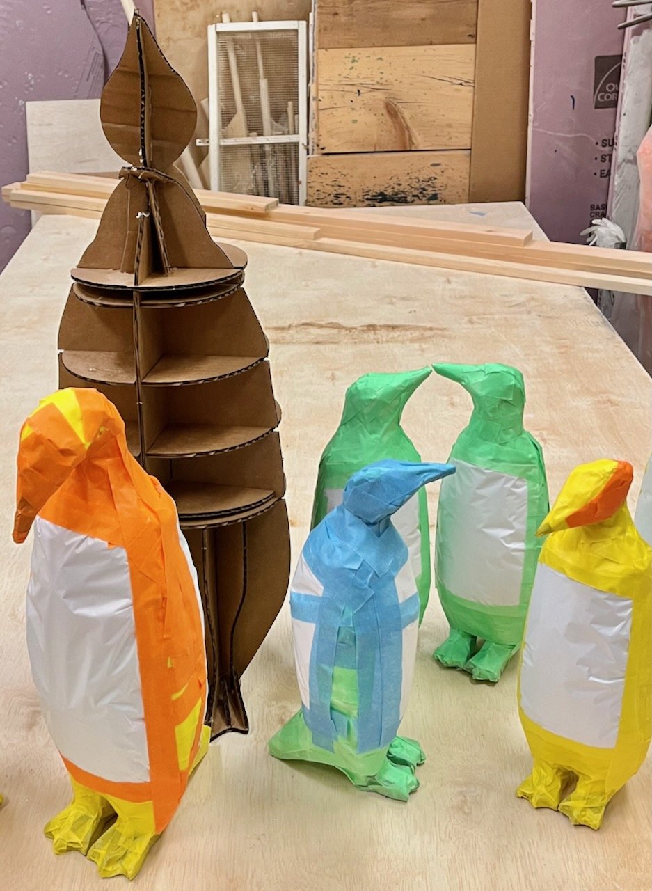 Penguin assembly
