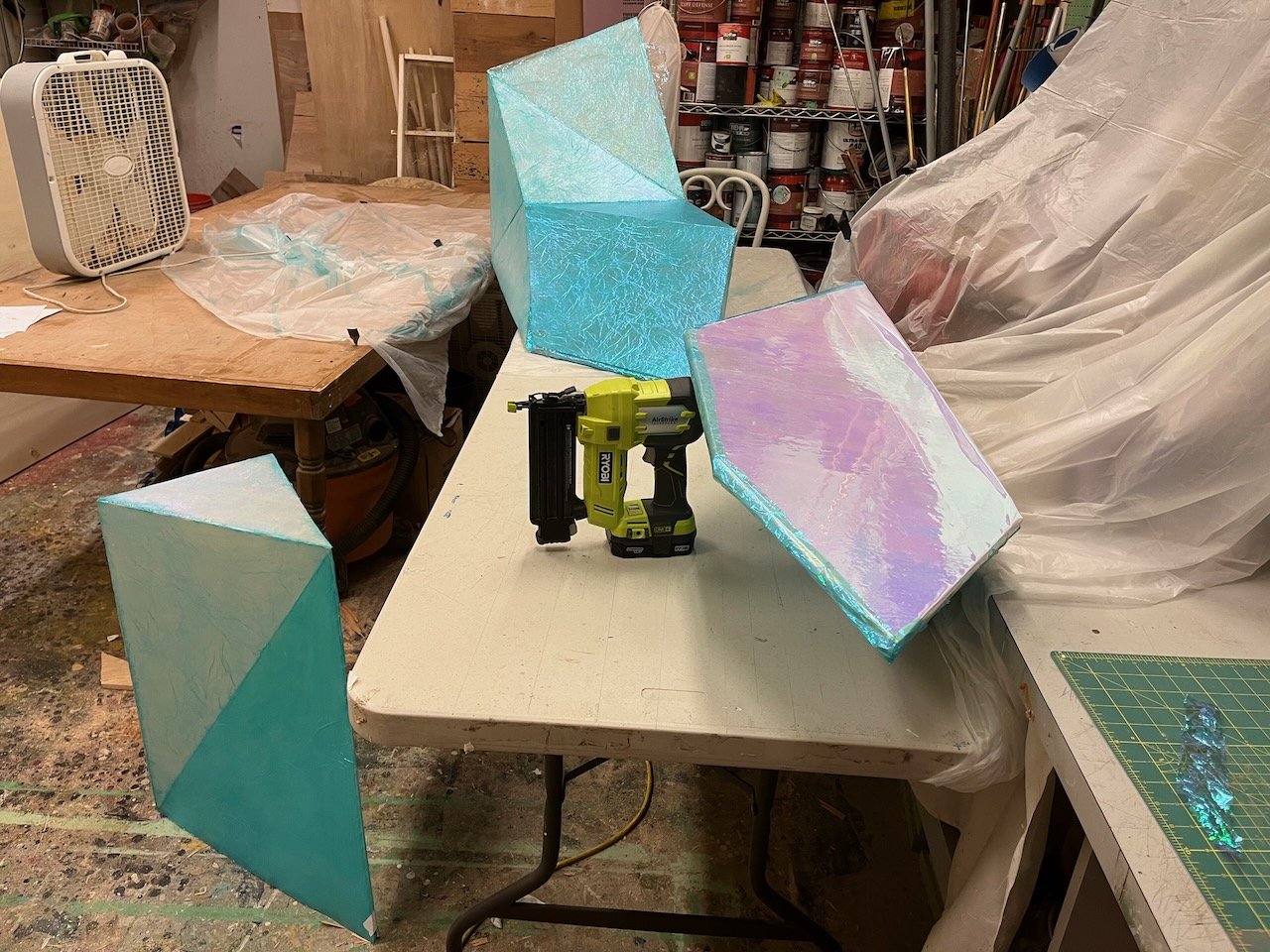 3D Icebergs progress