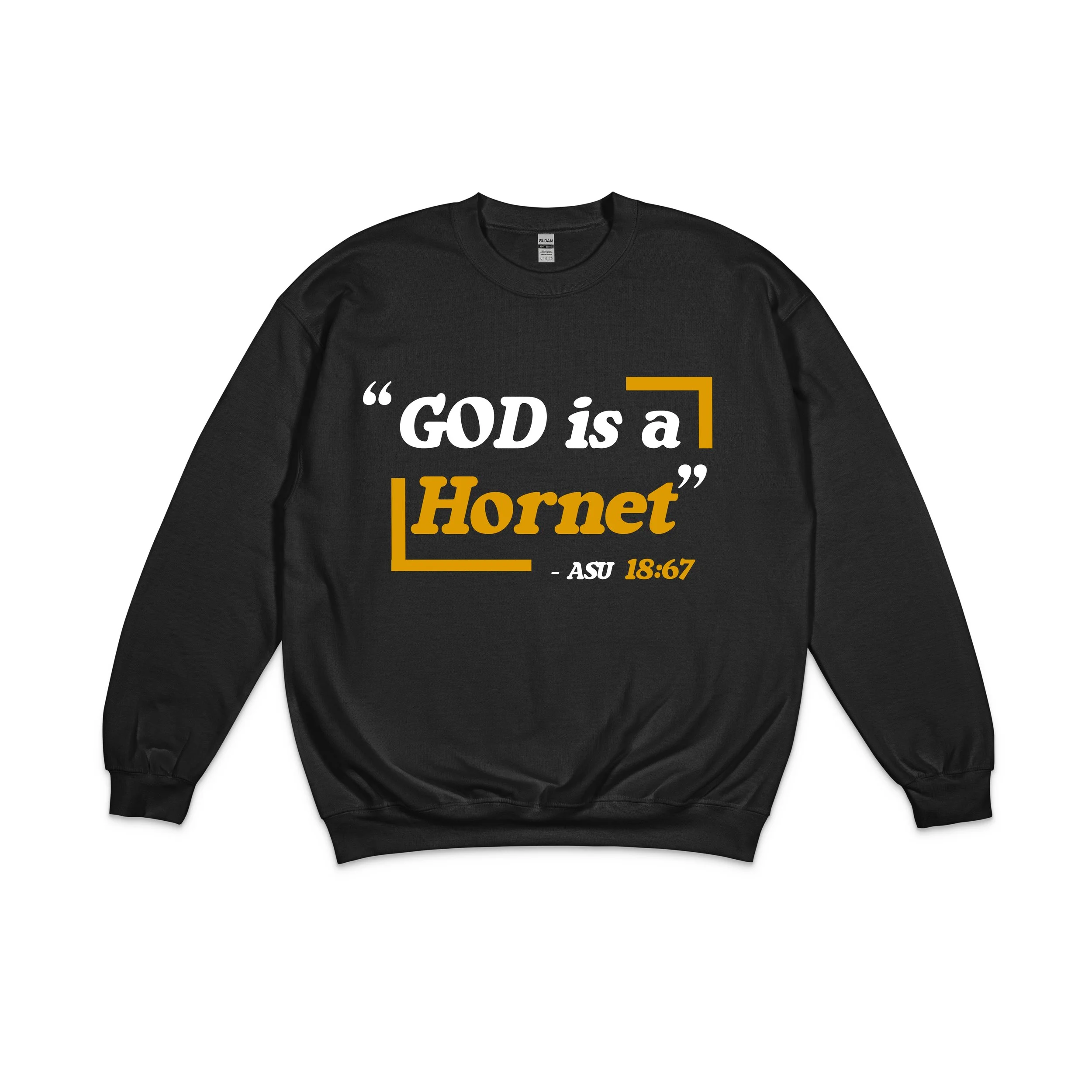 ASU God is a Hornet Blk Sweatshirt.jpg