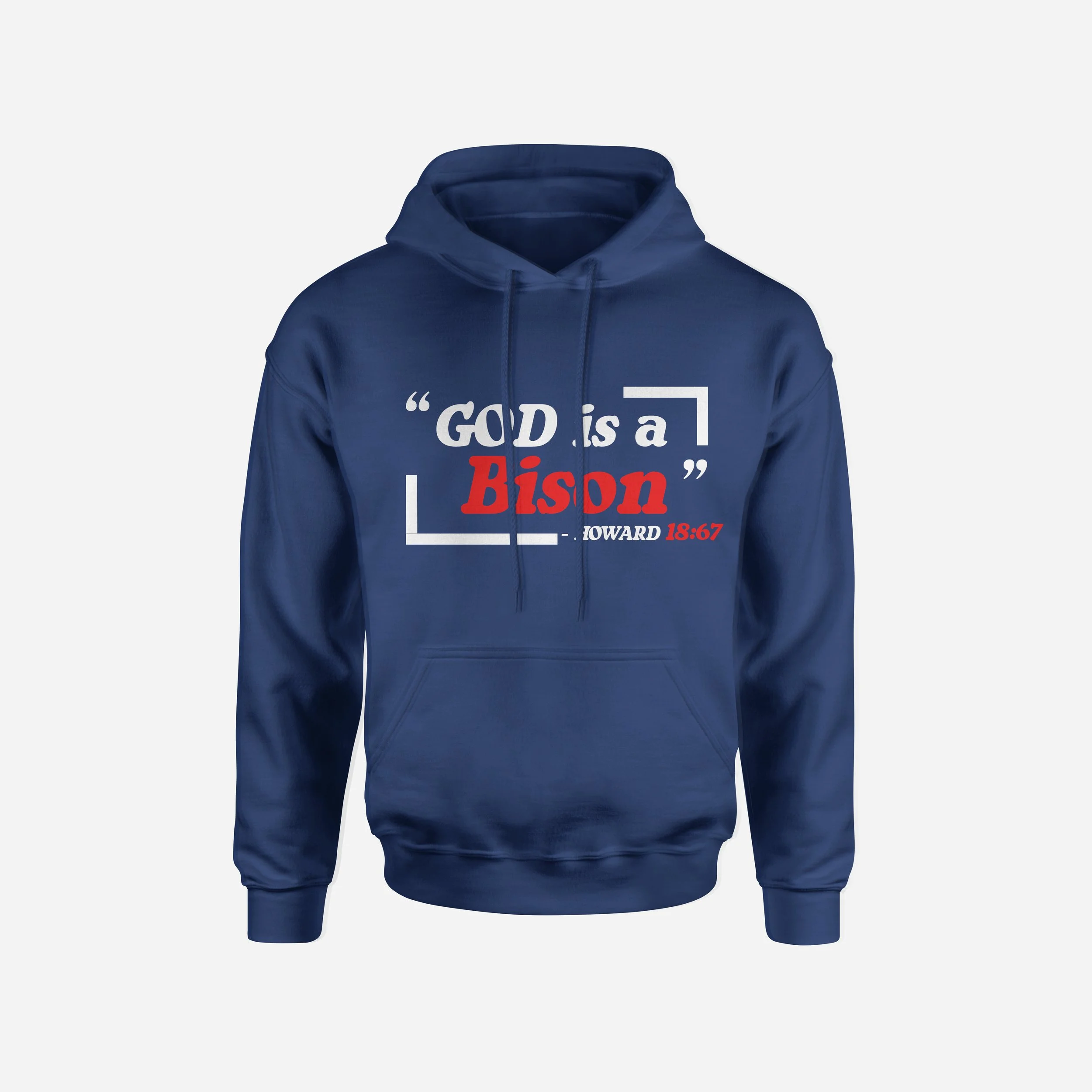 God is a Bison Hoodie