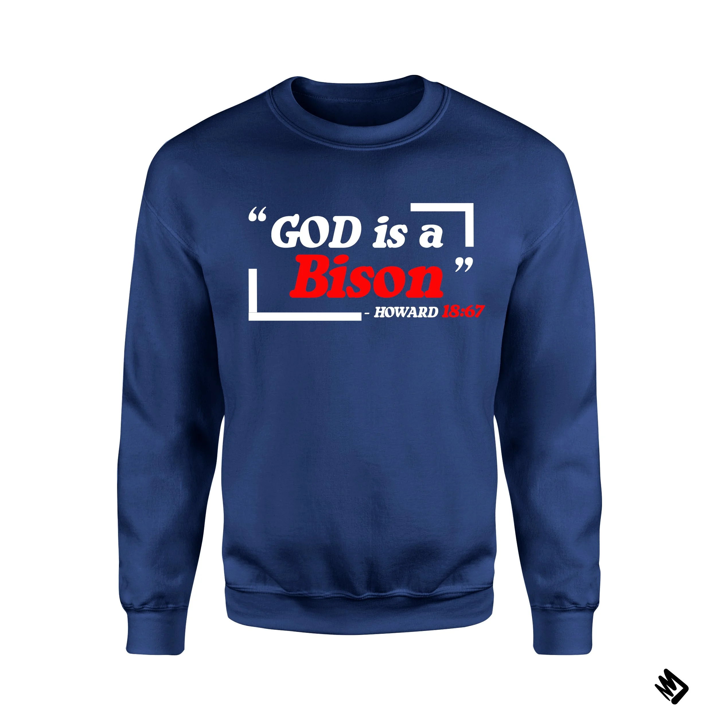 God is a Bison Crewneck