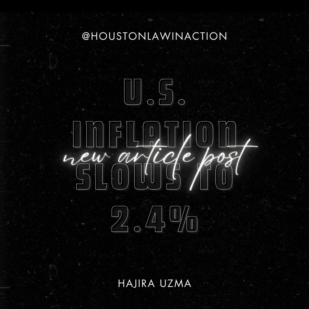 Law in Action is proud to share an insightful article by Hajira Uzma. This overview highlights key data from the Consumer Price Index (CPI) and explores what slowing inflation means for families, businesses, and economic policy nationwide. Discover h