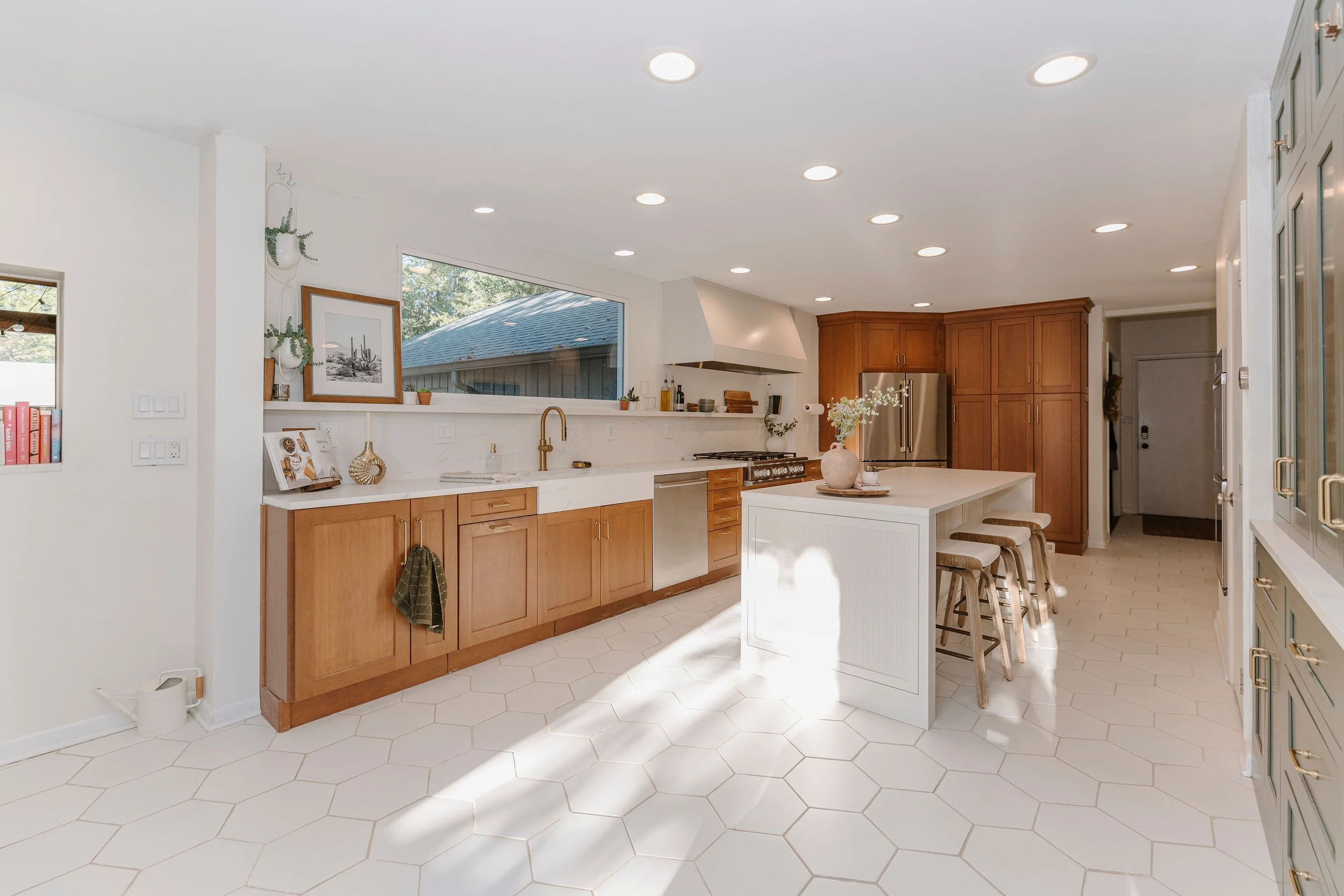 English Aesthetic With Modern Touches Kitchen Remodel by East Main Cabinets & Design project photo 4