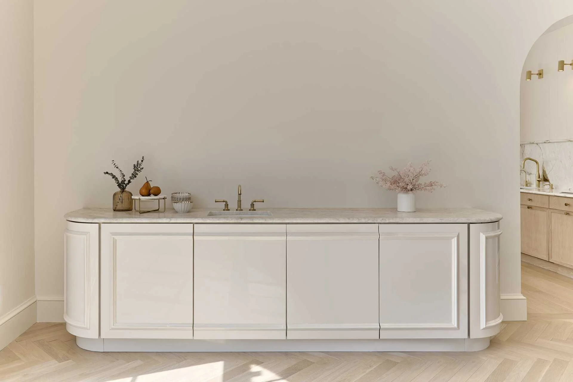 French Provincial Elegance Kitchen Remodel by East Main Cabinets & Design project photo 2