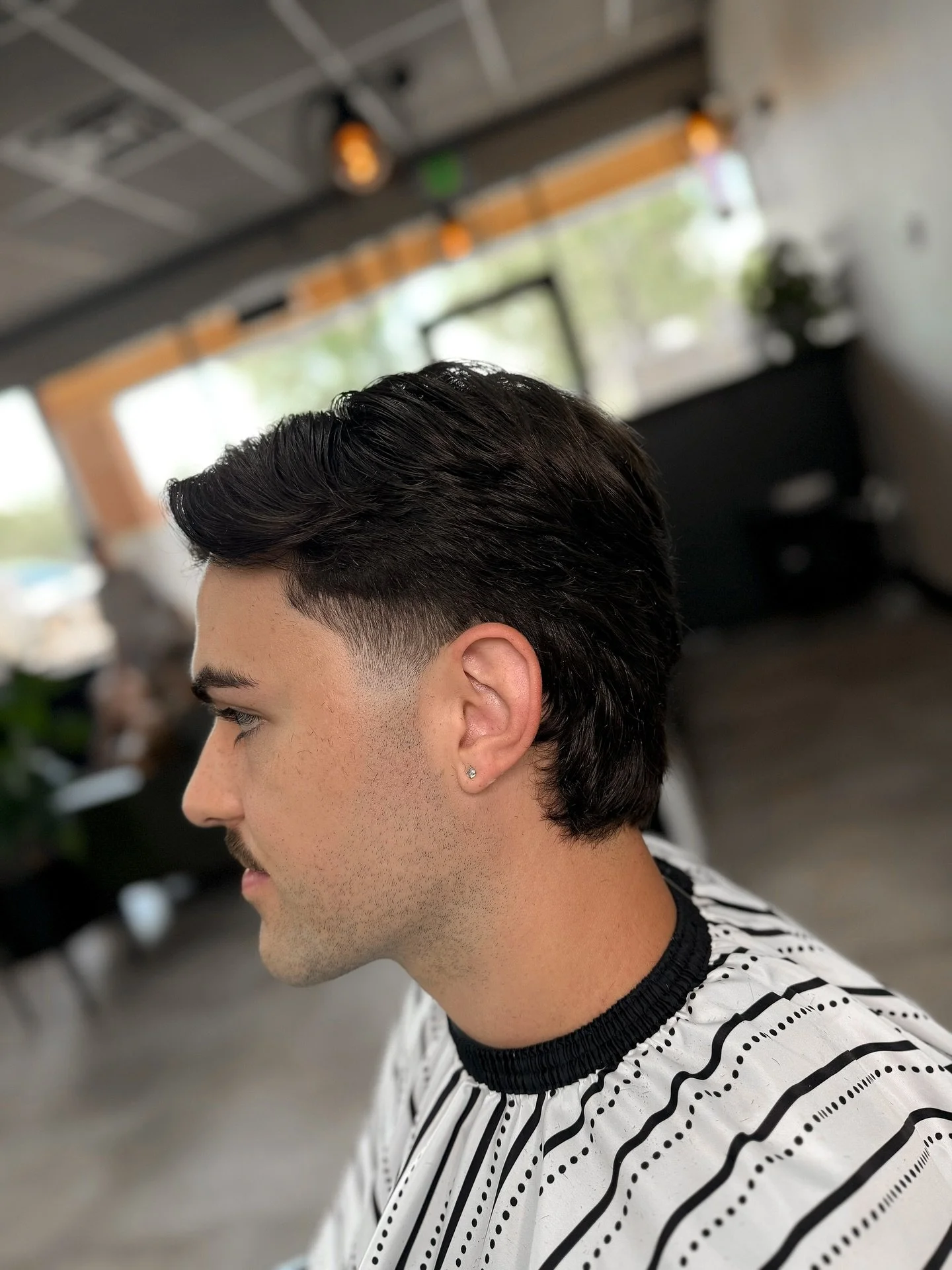 Shear work with a taper on the sides