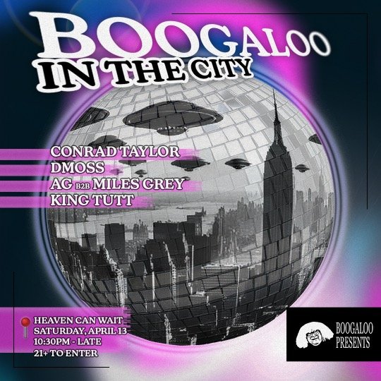 Boogaloo In The City