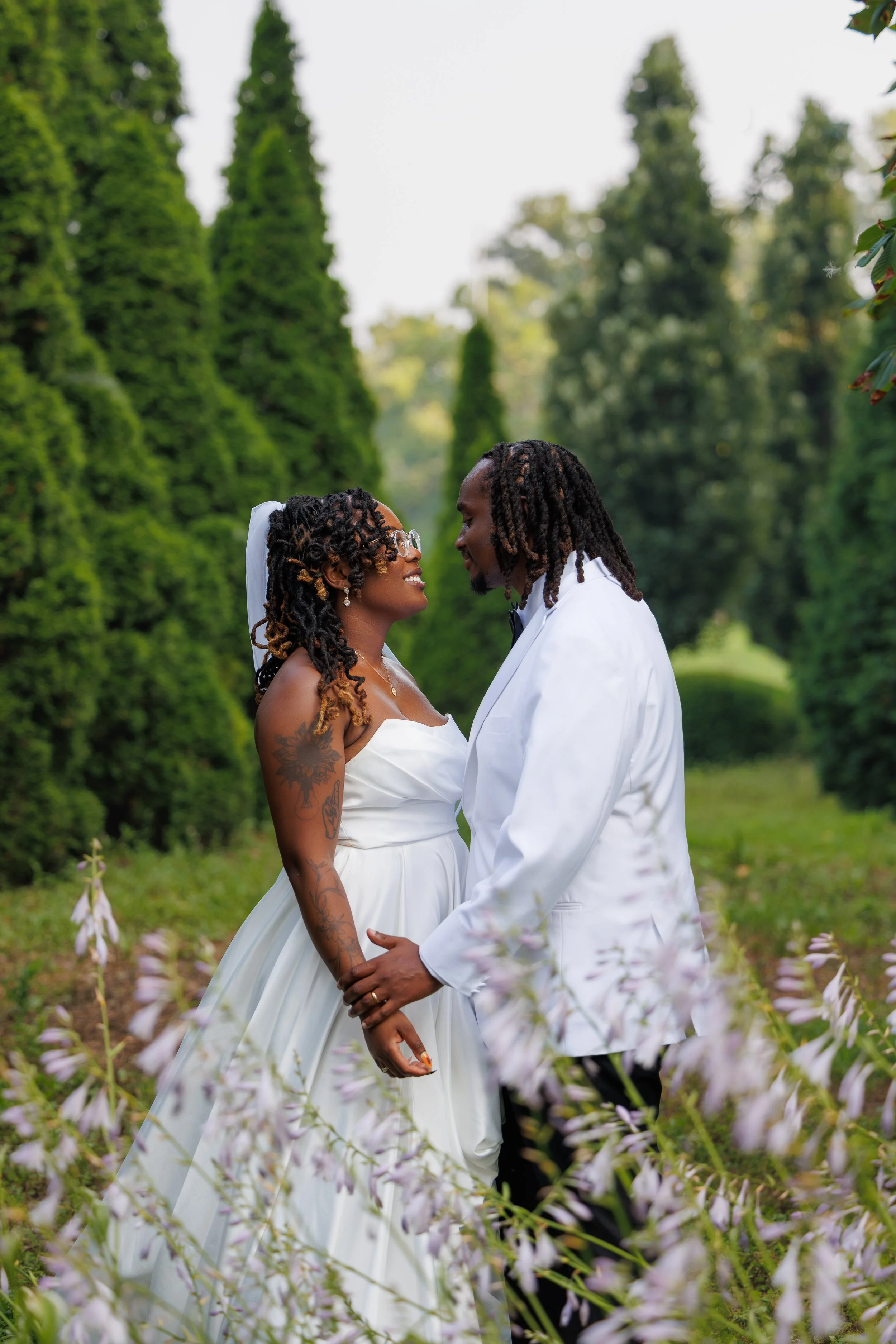 Nella & Josh | Romantic summer light, timeless ballroom glamour, and joyful color.