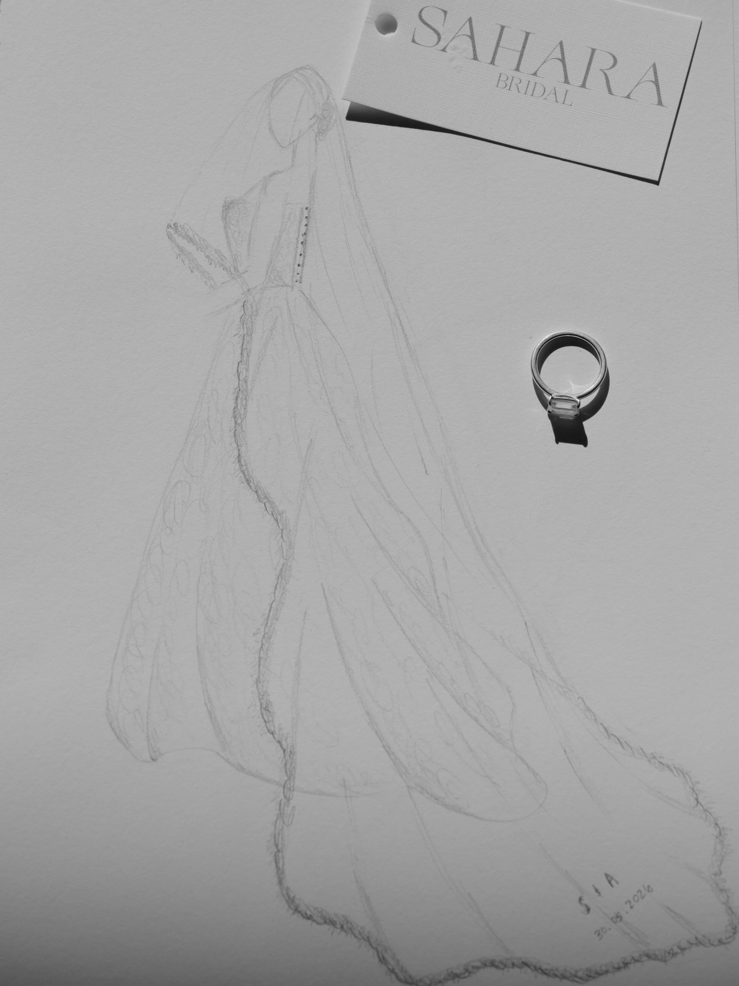 Bespoke Sahara Bridal Design