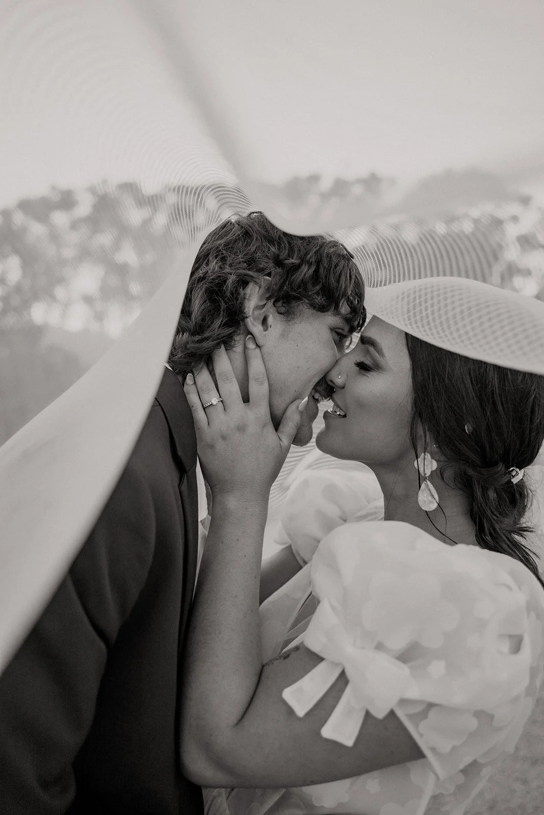 Tully Blusher Veil 

Images by Shaw Wedding Photography 