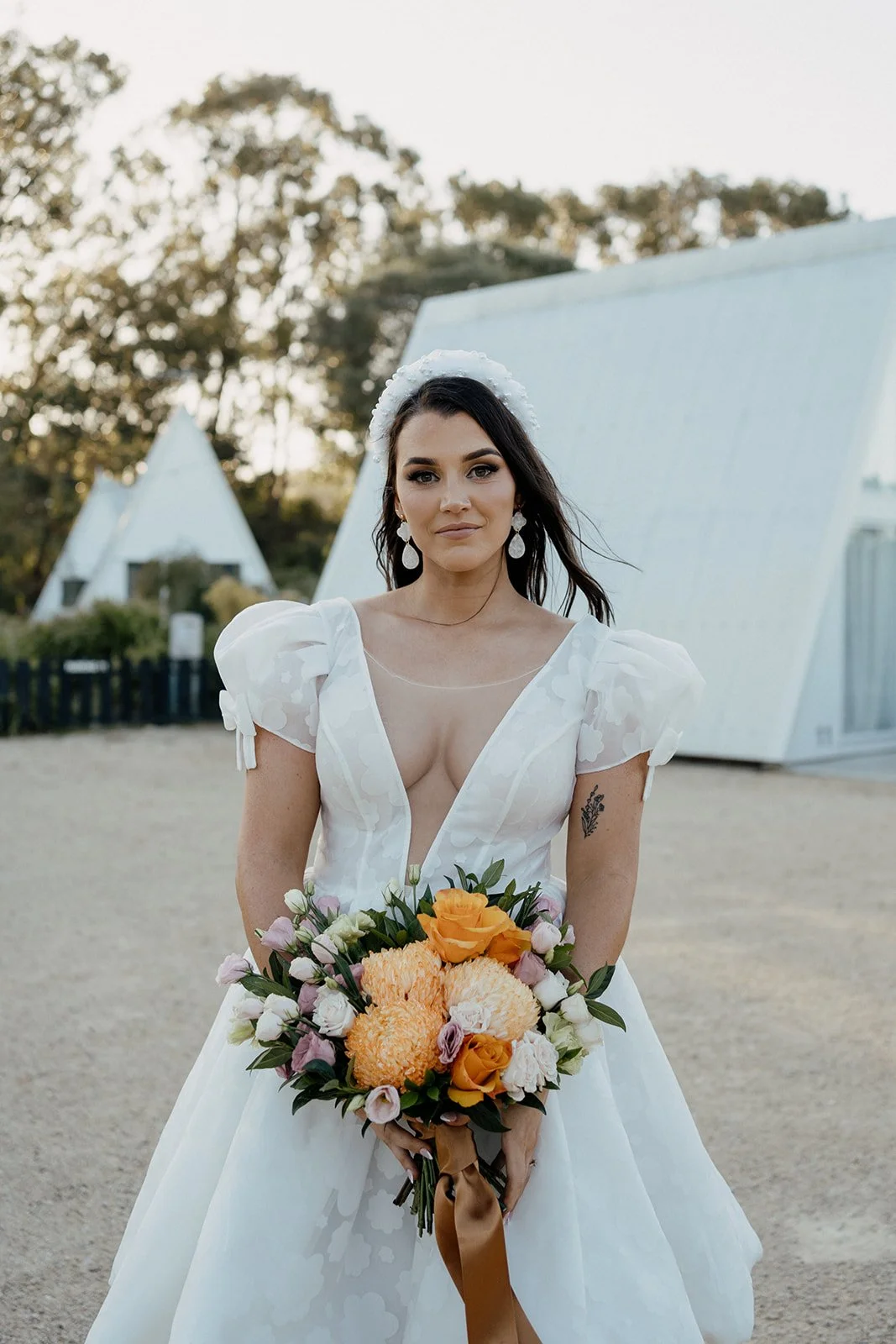 Cisca Headband 

Images by Shaw Wedding Photography 