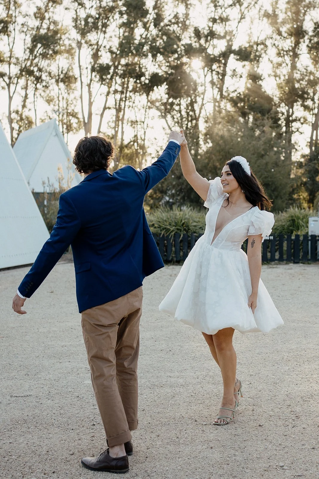 Cisca Headband 
Images by Shaw Wedding Photography 